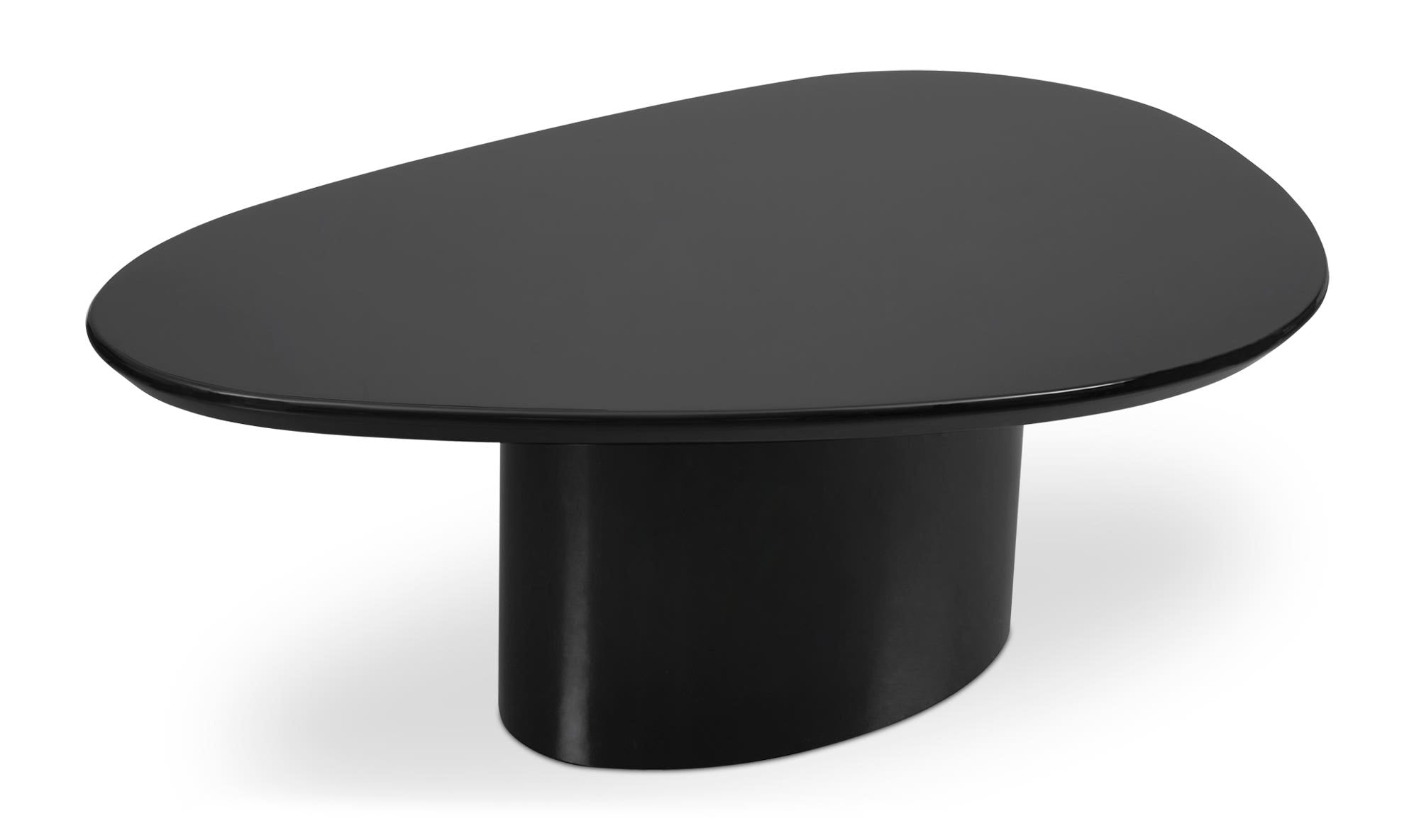 46" Black Coffee Table