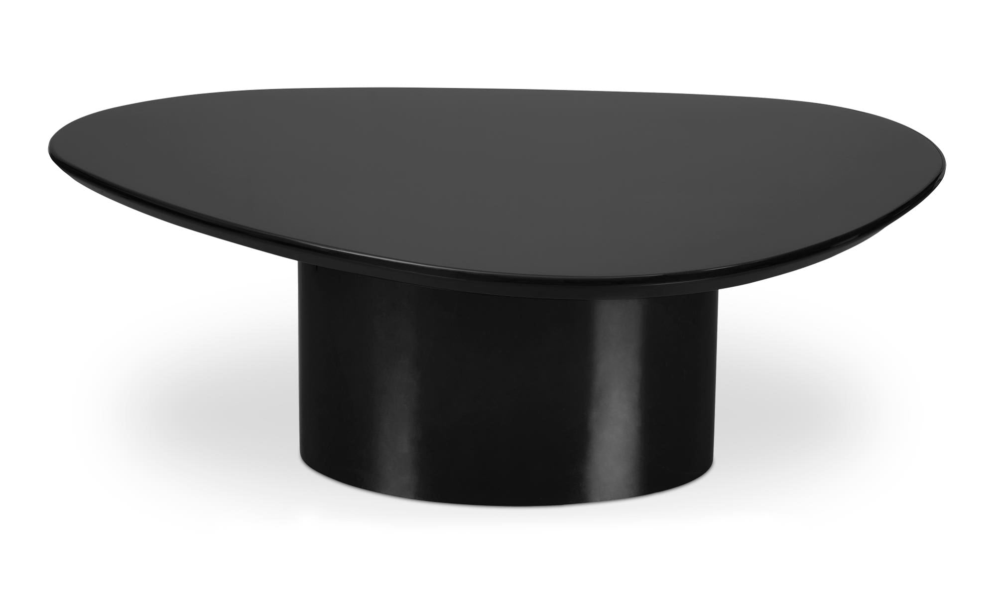 46" Black Coffee Table