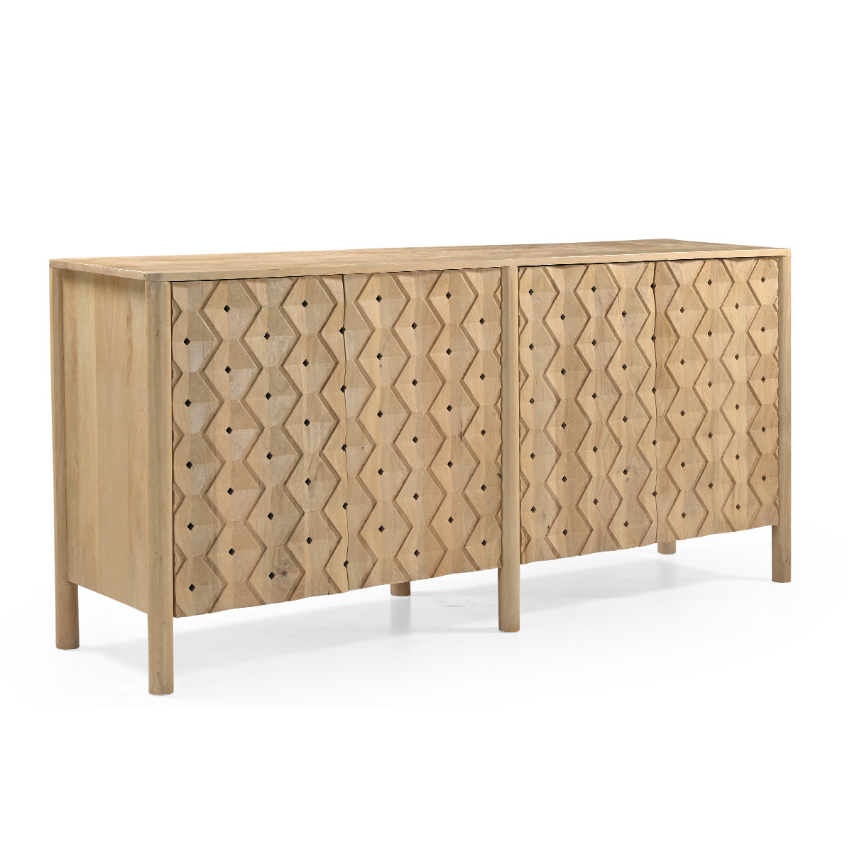 72" Light Mango Sideboard