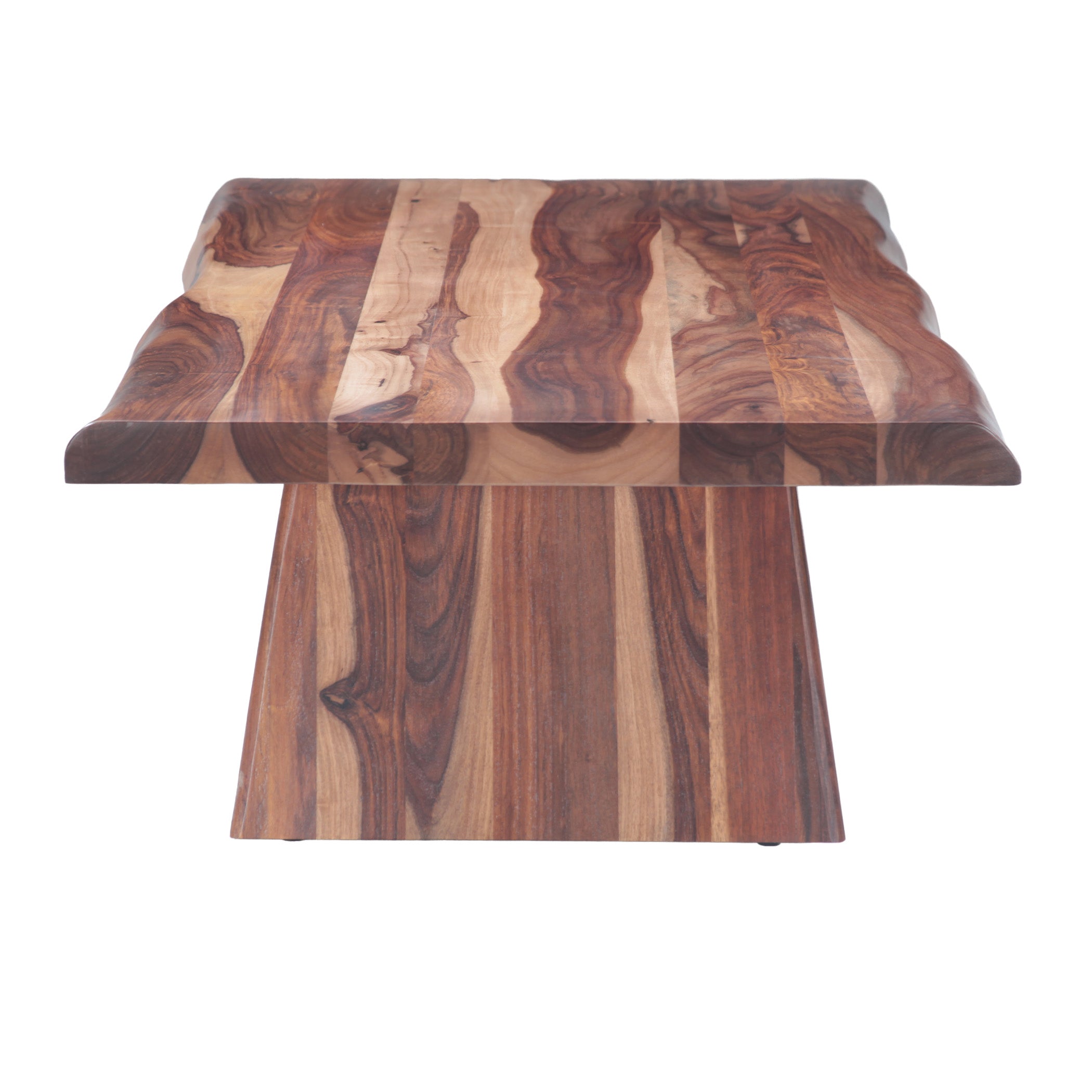 58" Natural Sheesham Coffee Table