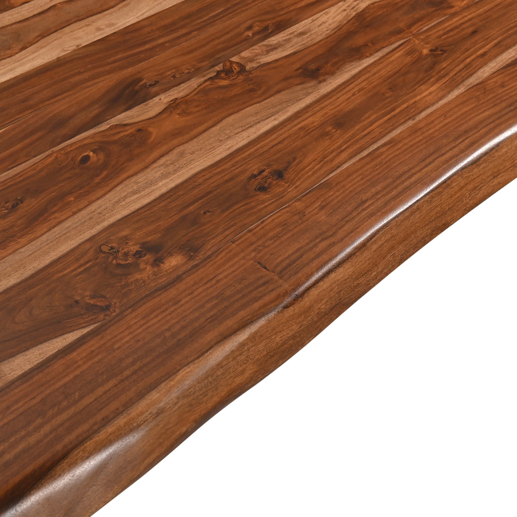 94" Natural Sheesham Dining Table