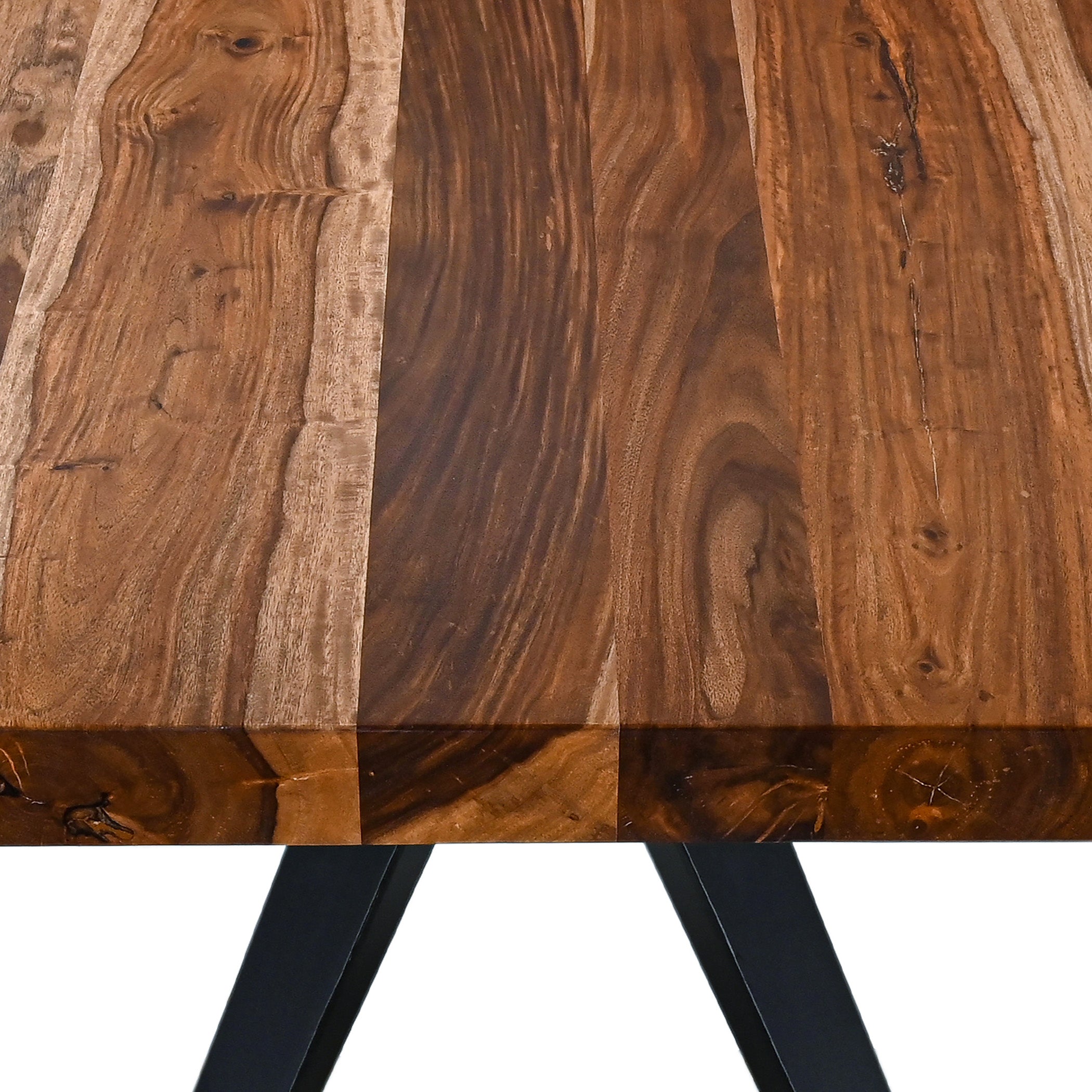 94" Natural Sheesham Dining Table