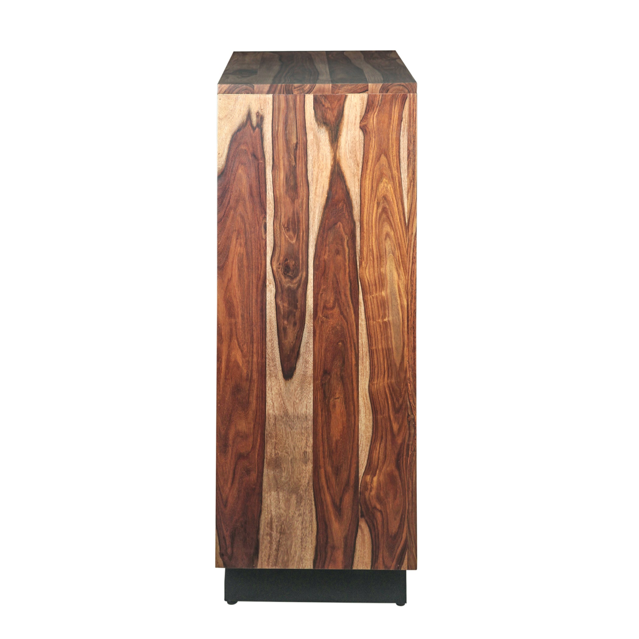 34" Natural Sheesham Tall Chest