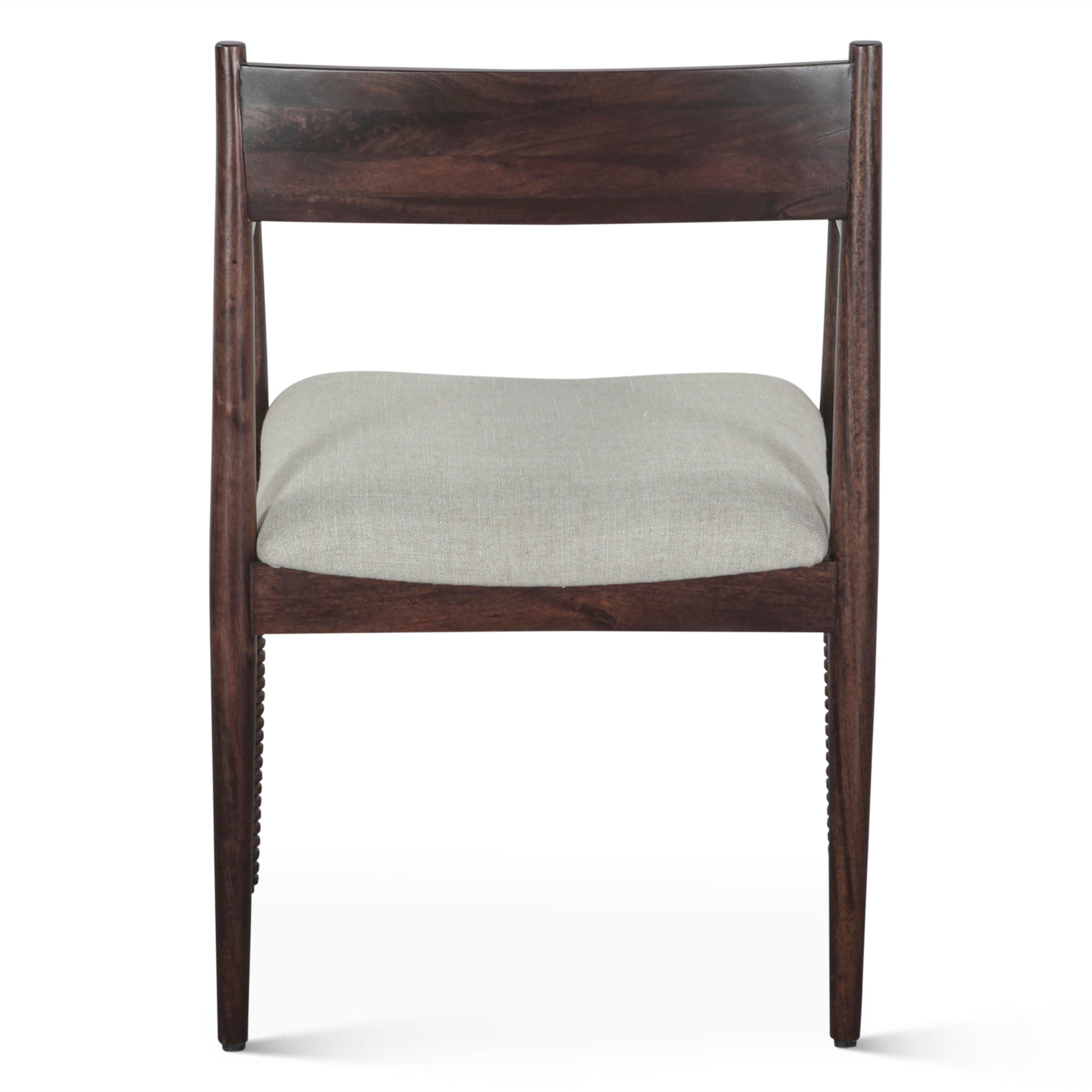 22" Dark Sienna Upholstered Dining Chair