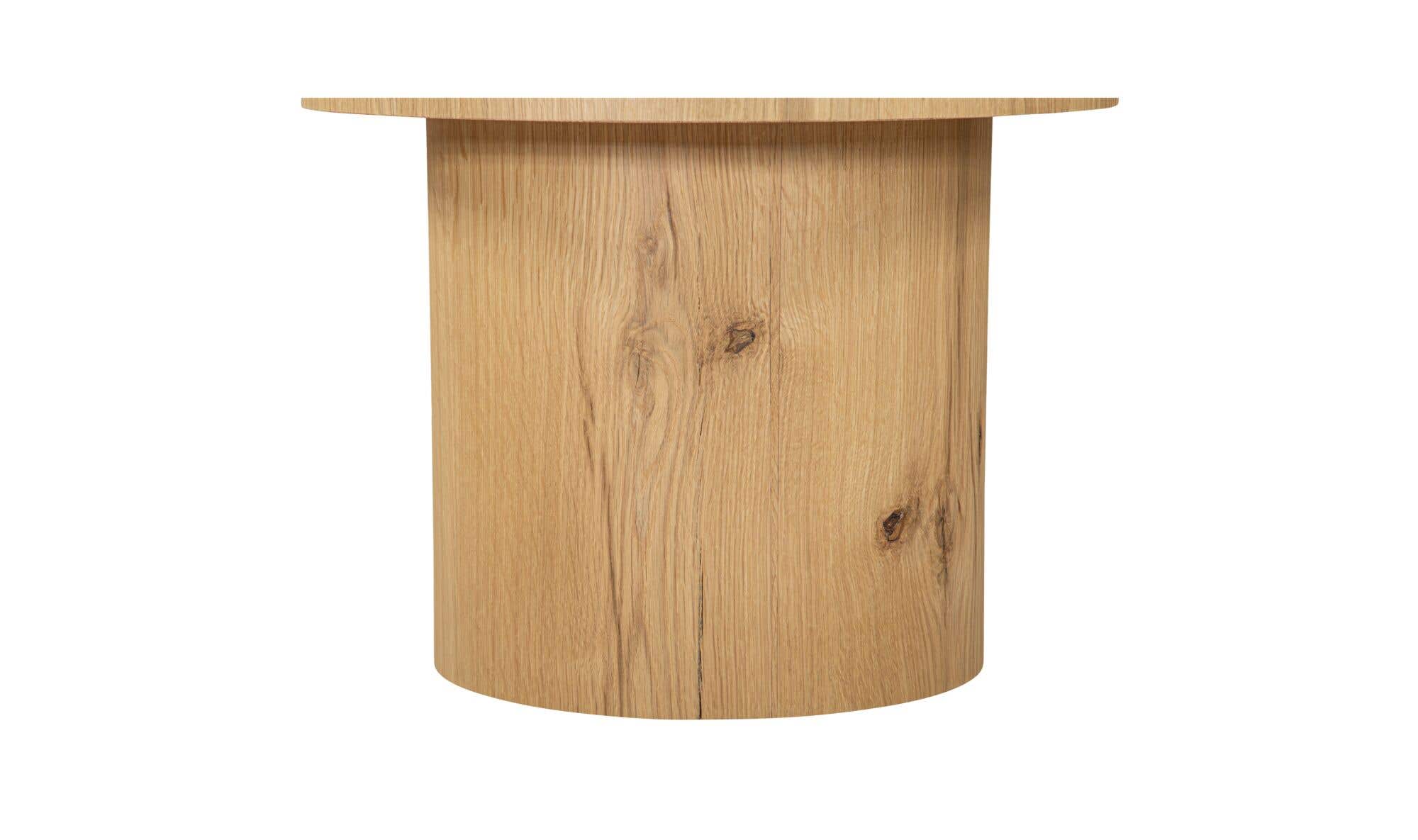 20" Rustic Oak Side Table