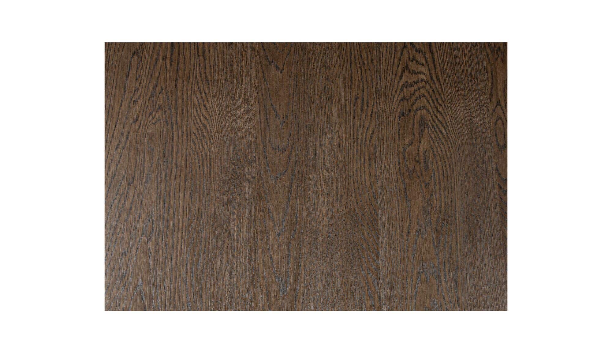 36" Dark Brown Oak Coffee Table