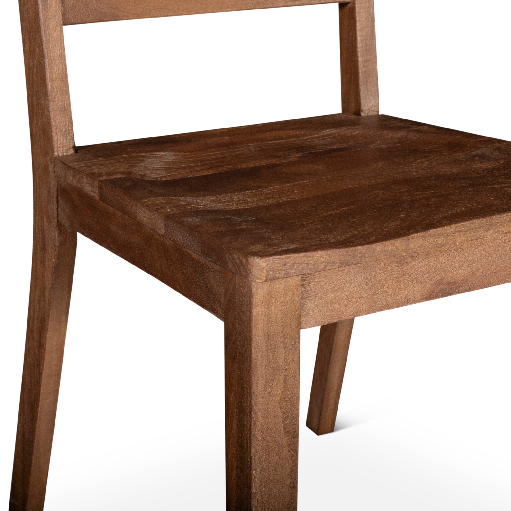 18" Toffee Nut Mango Dining Chair