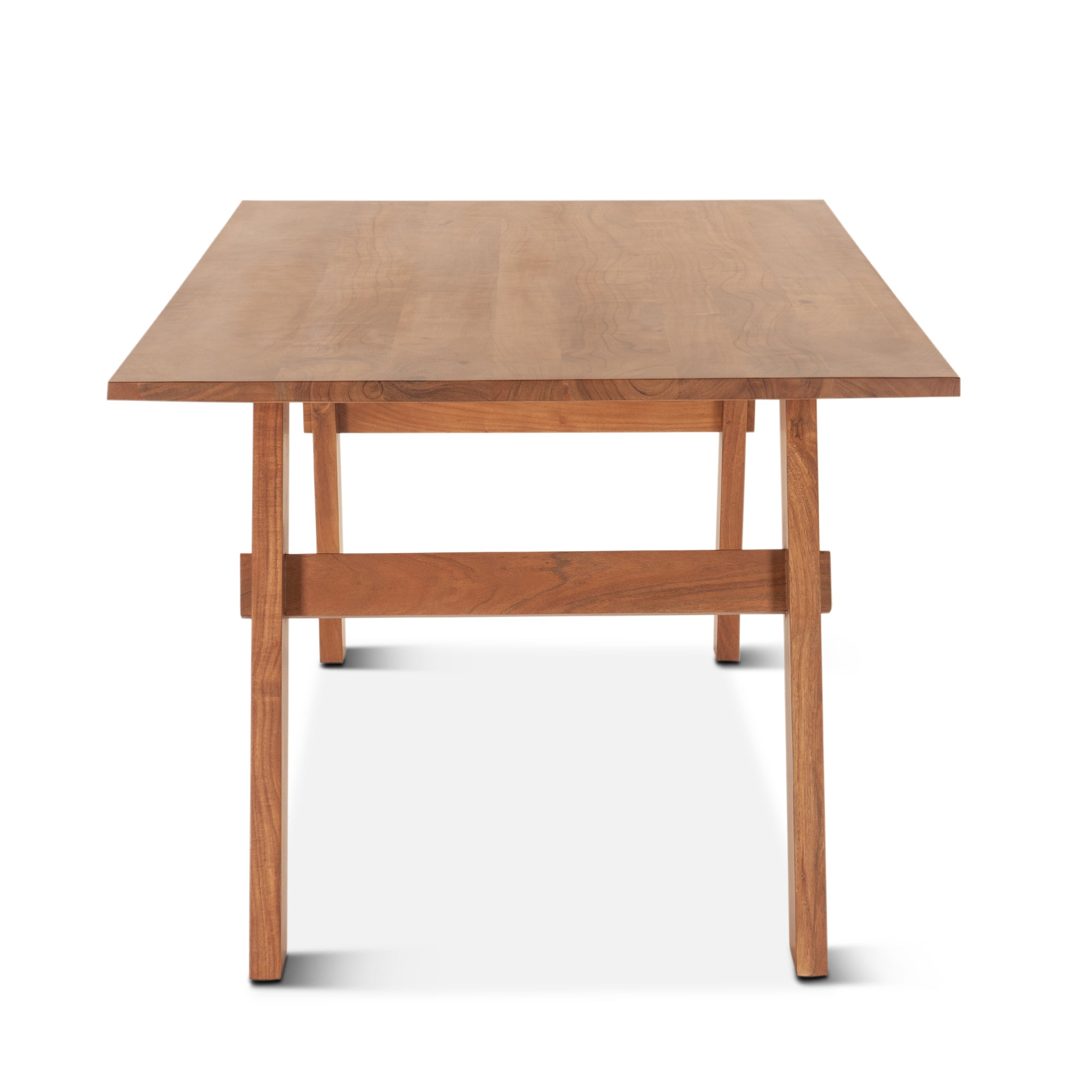 79" Nutmeg Acacia Wood Dining Table