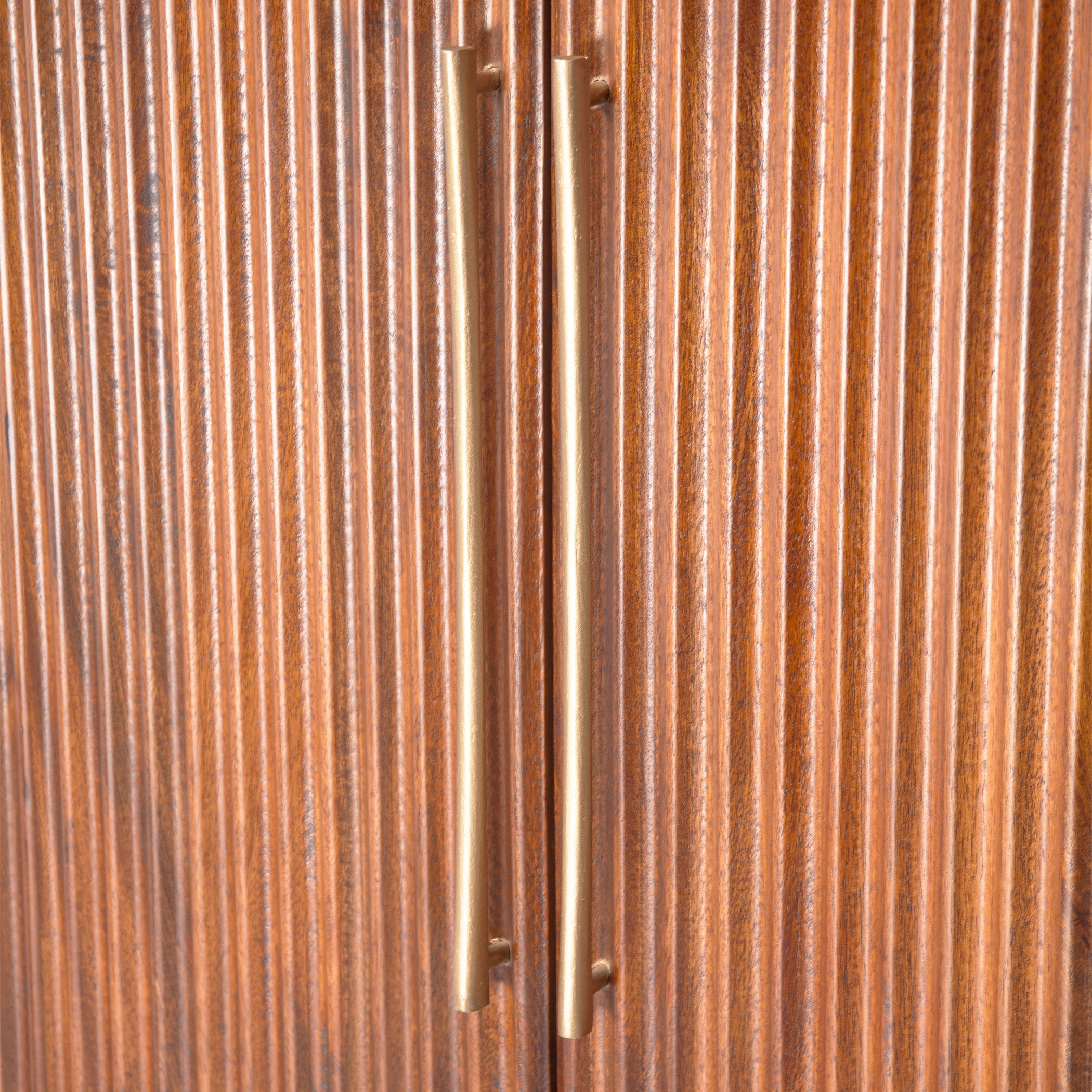 39" Honey Brown Bar Cabinet