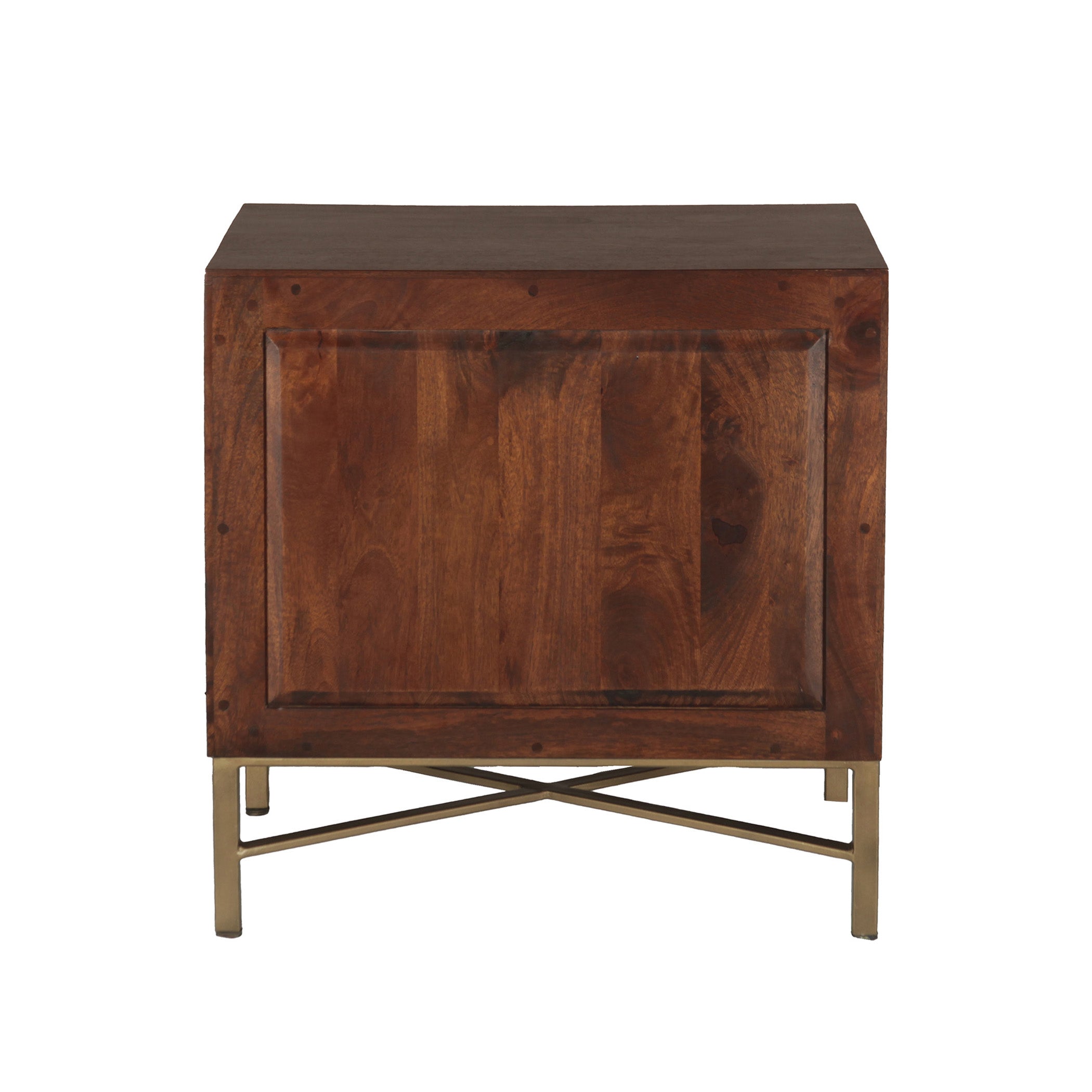 26" Honey Brown Nightstand