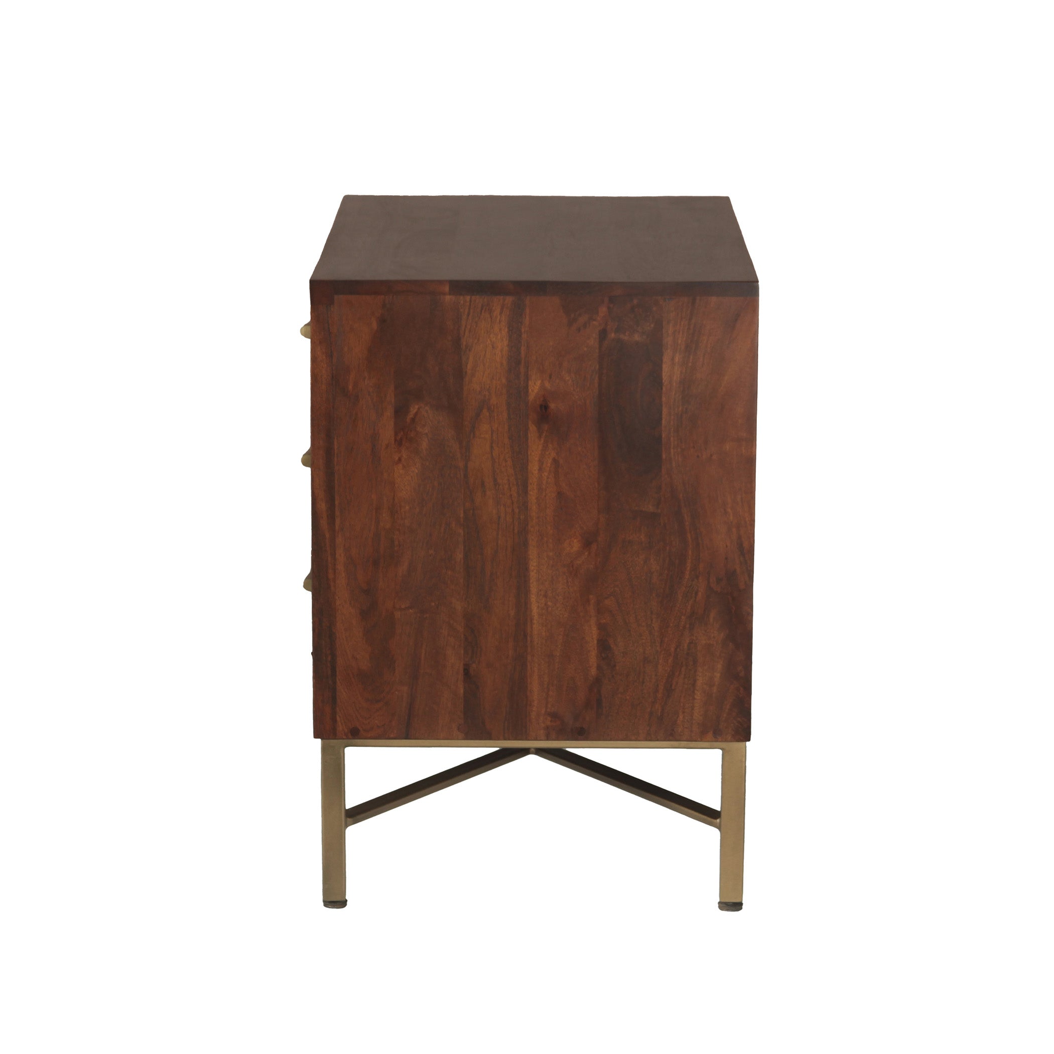 26" Honey Brown Nightstand