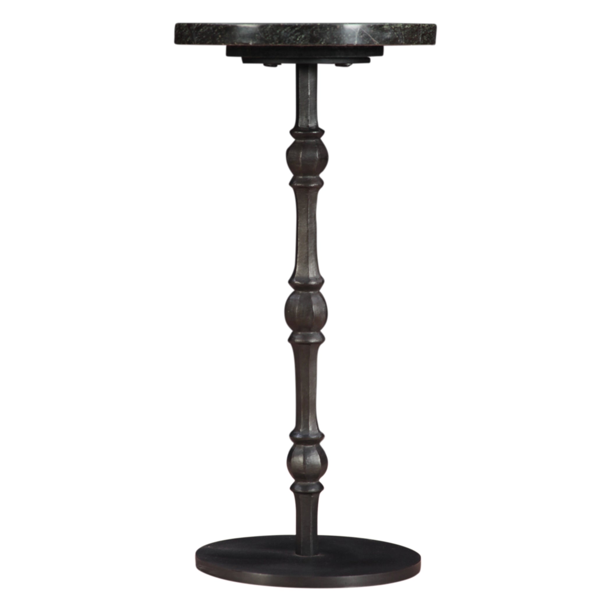10" Green Marble Side Table