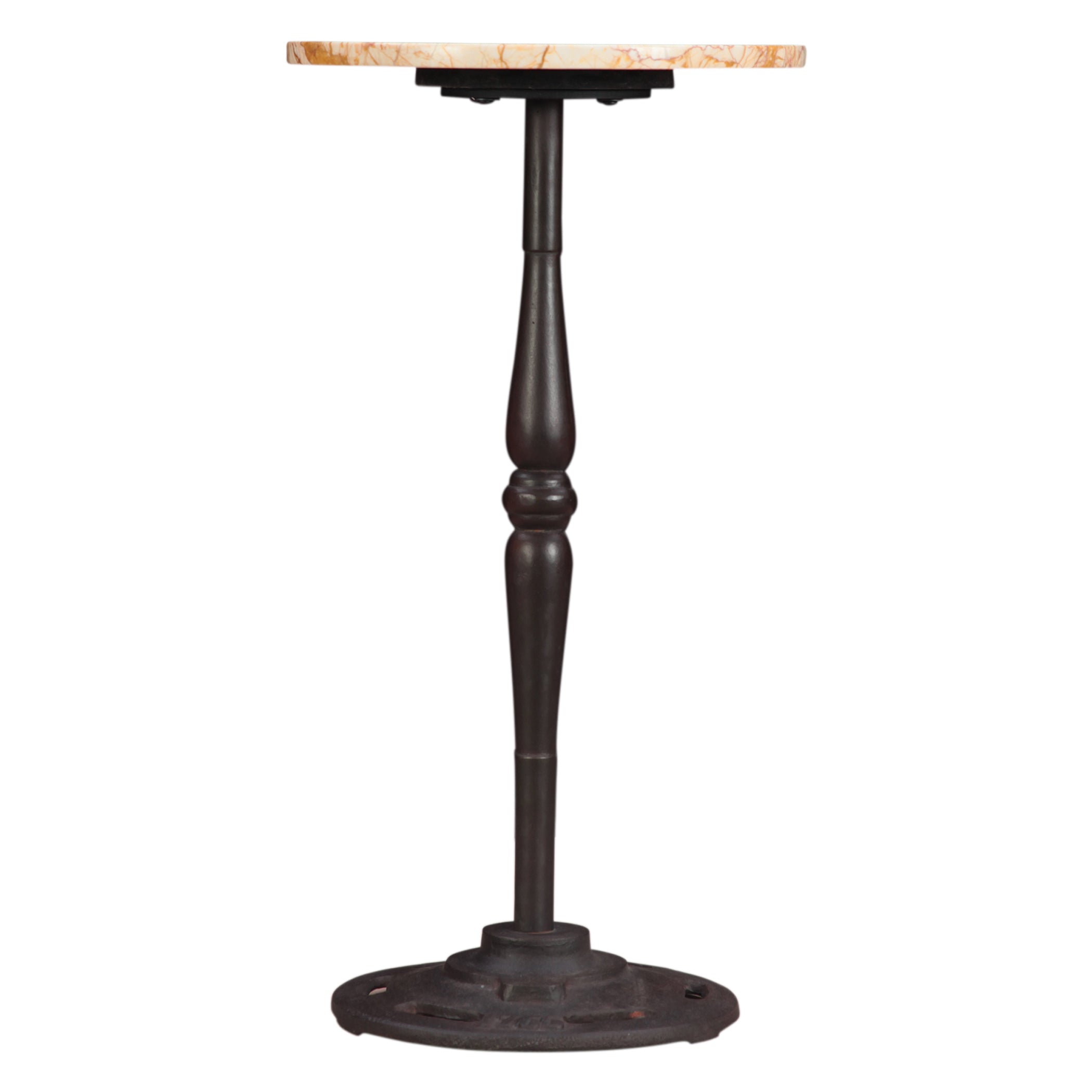 12" Retro Impulse Marble Side Table