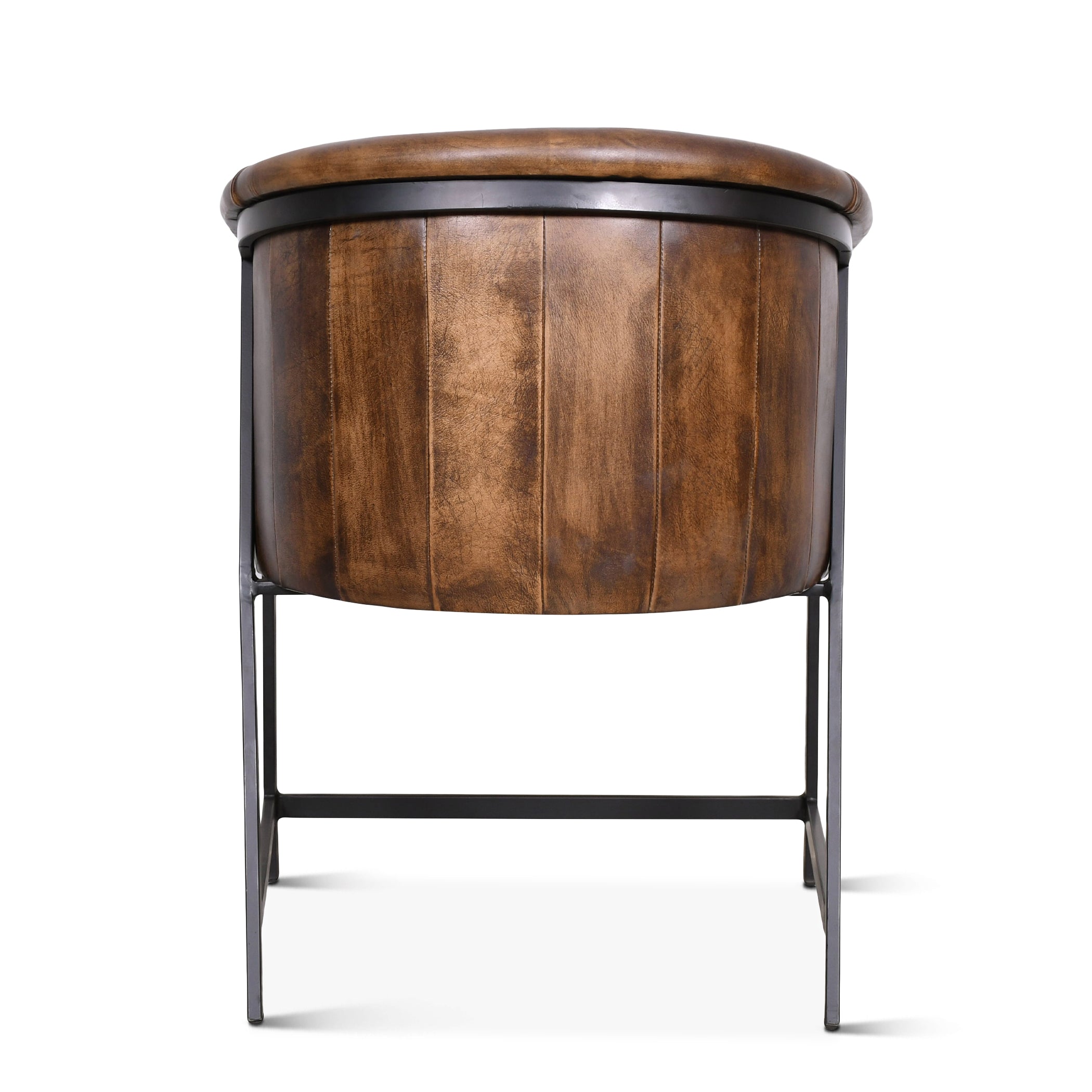 22" Armchair in Antique Whiskey Leather