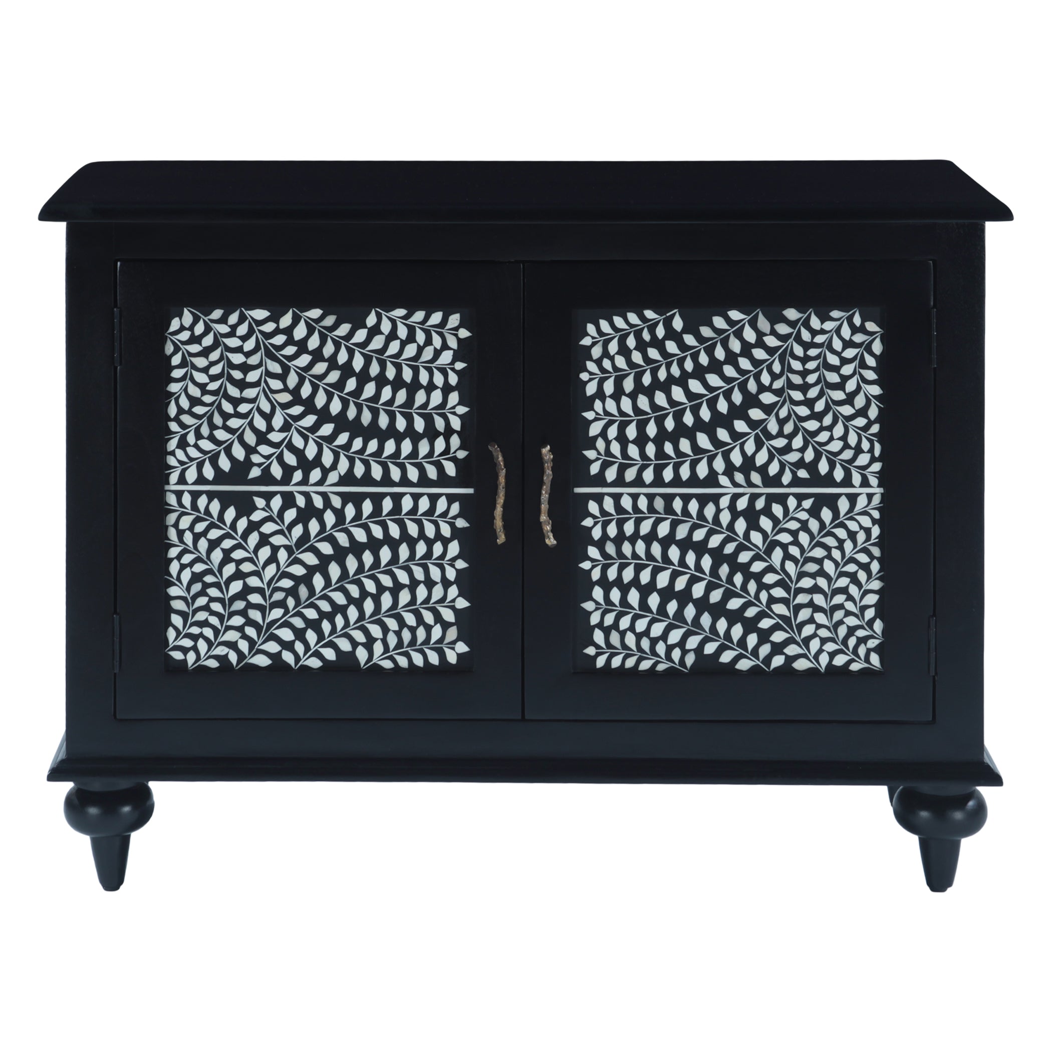 50" Floral Inlay Sideboard