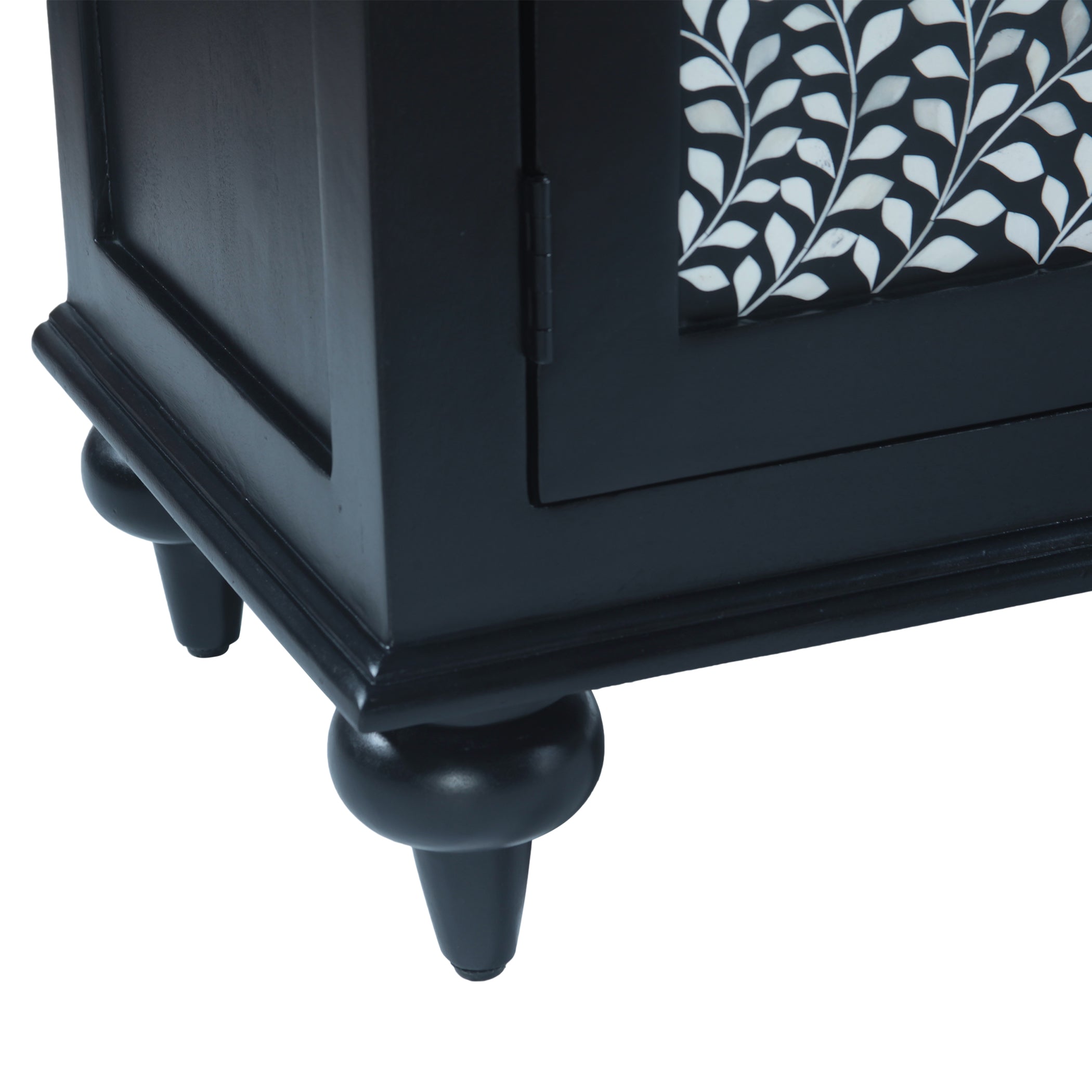 50" Floral Inlay Sideboard