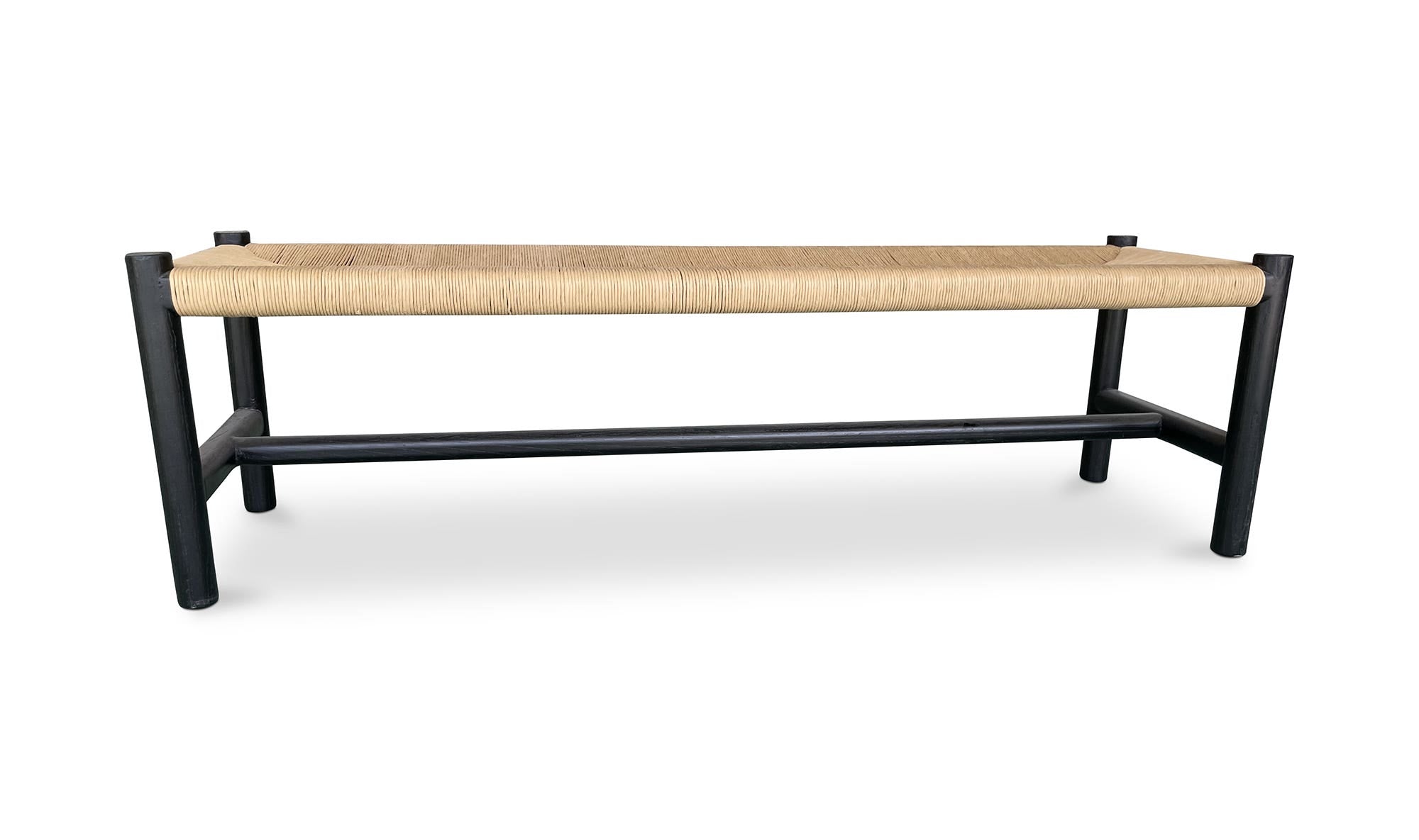 60" Black Bench