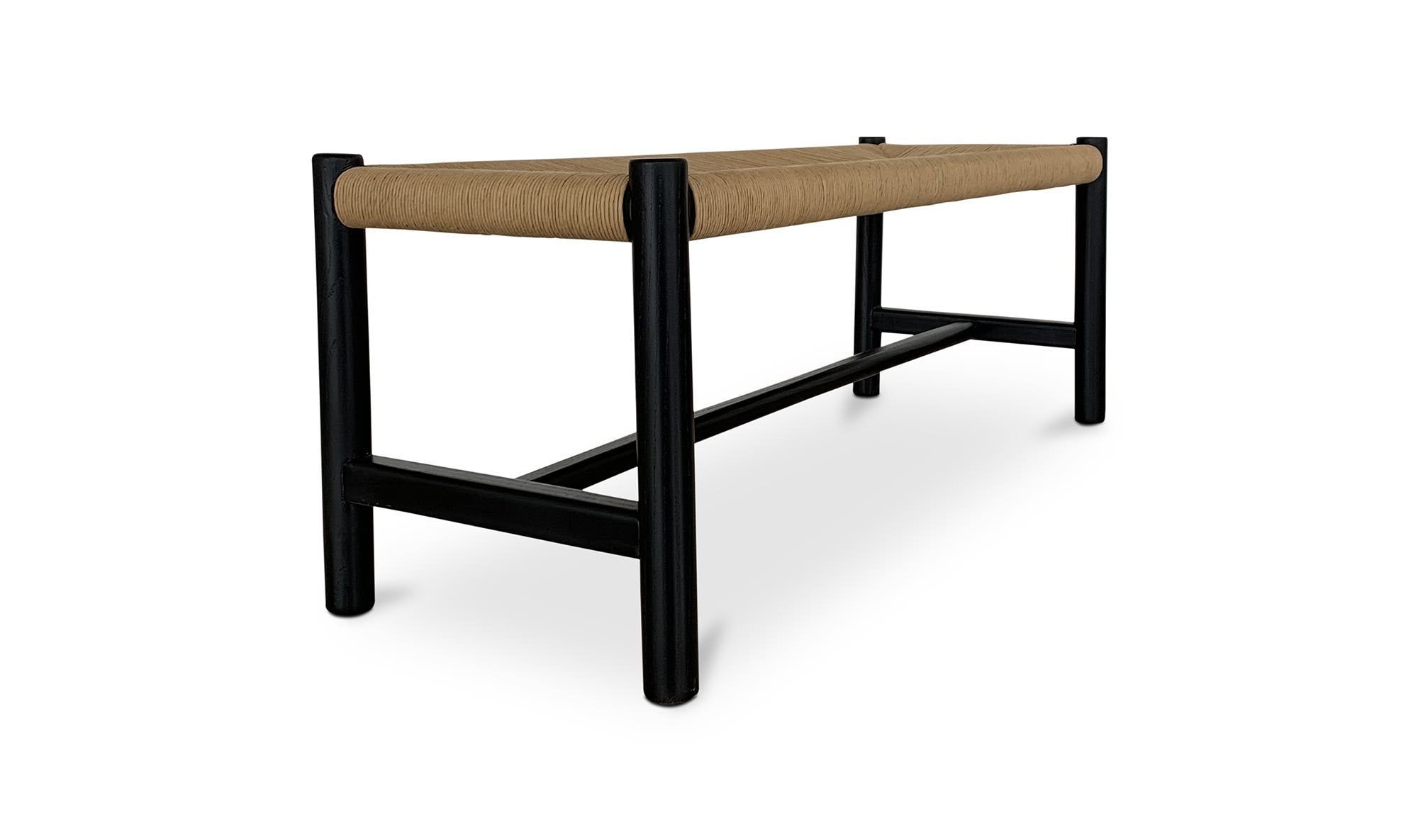 60" Black Bench
