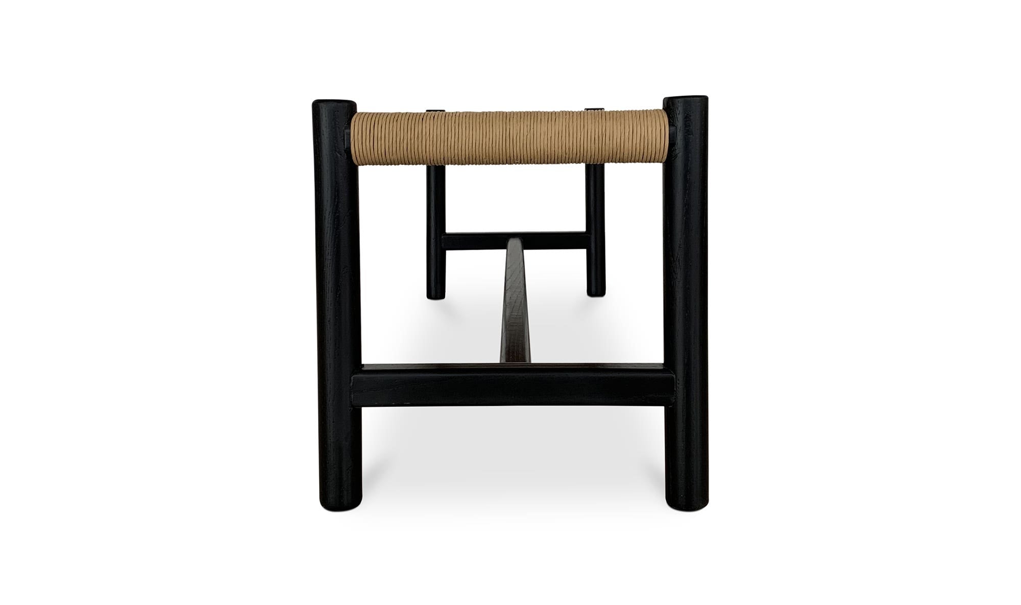 60" Black Bench