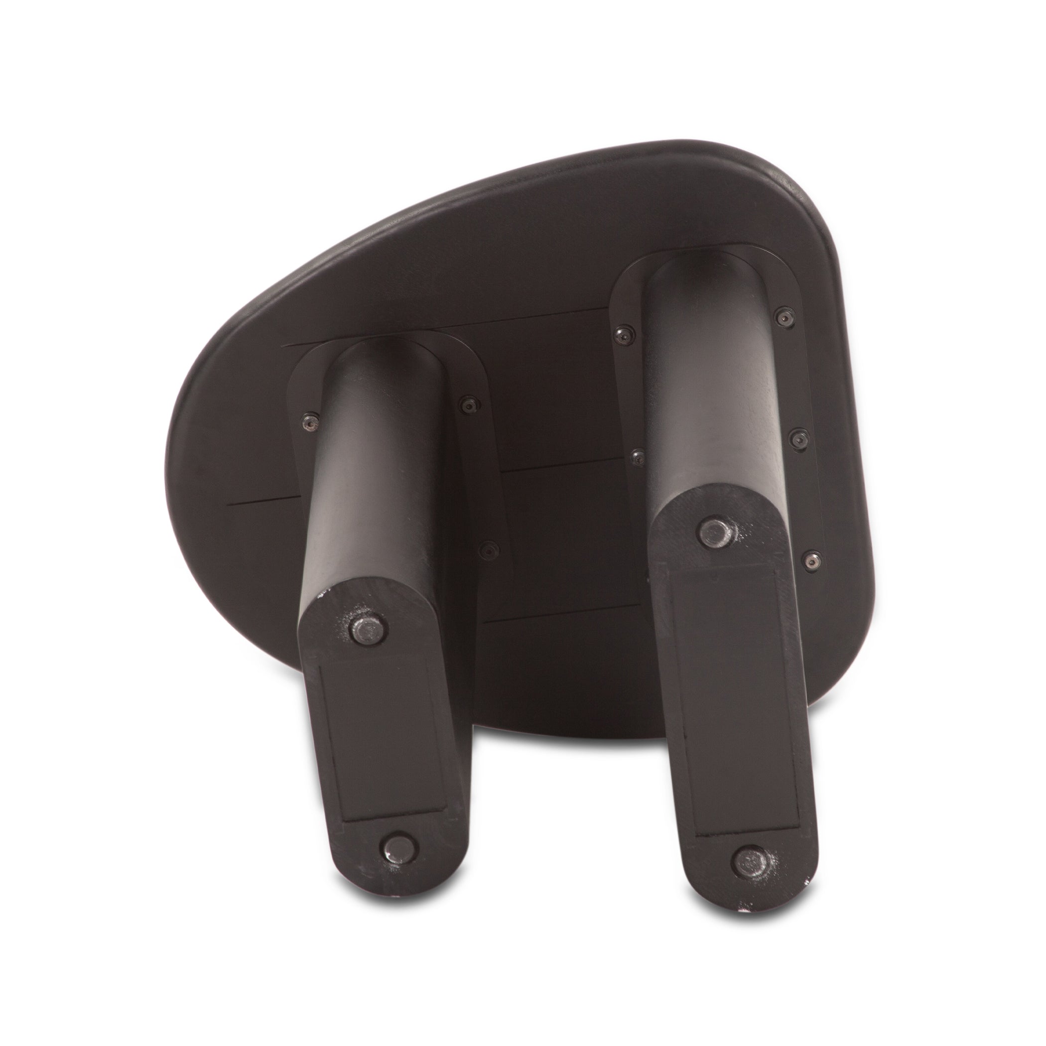 26" Matte Black Mango Wood Side Table