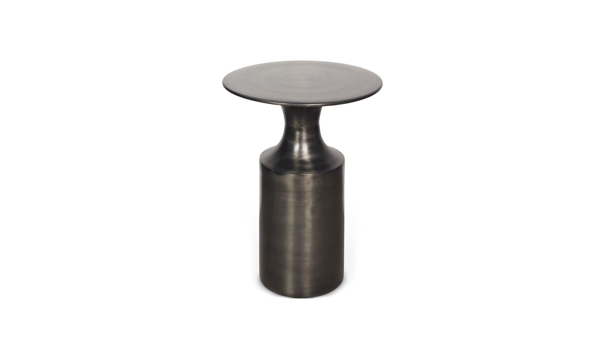 14.5" Zinc Aluminum Side Table
