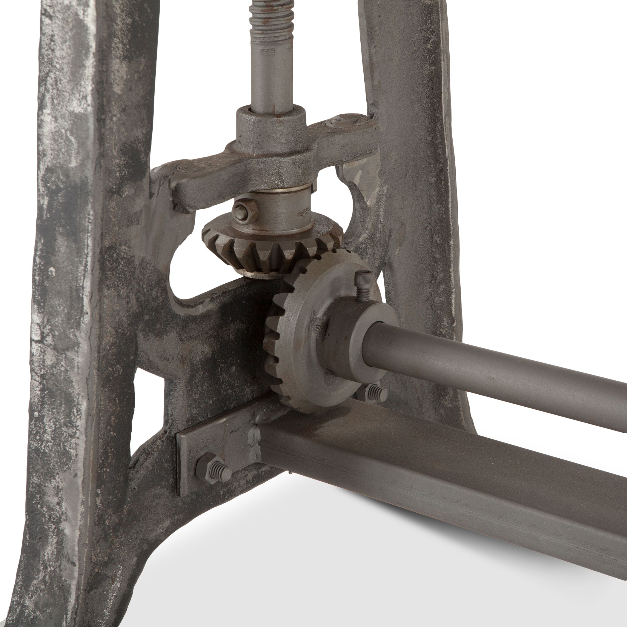 63" Natural Wood Adjustable Drafting Desk