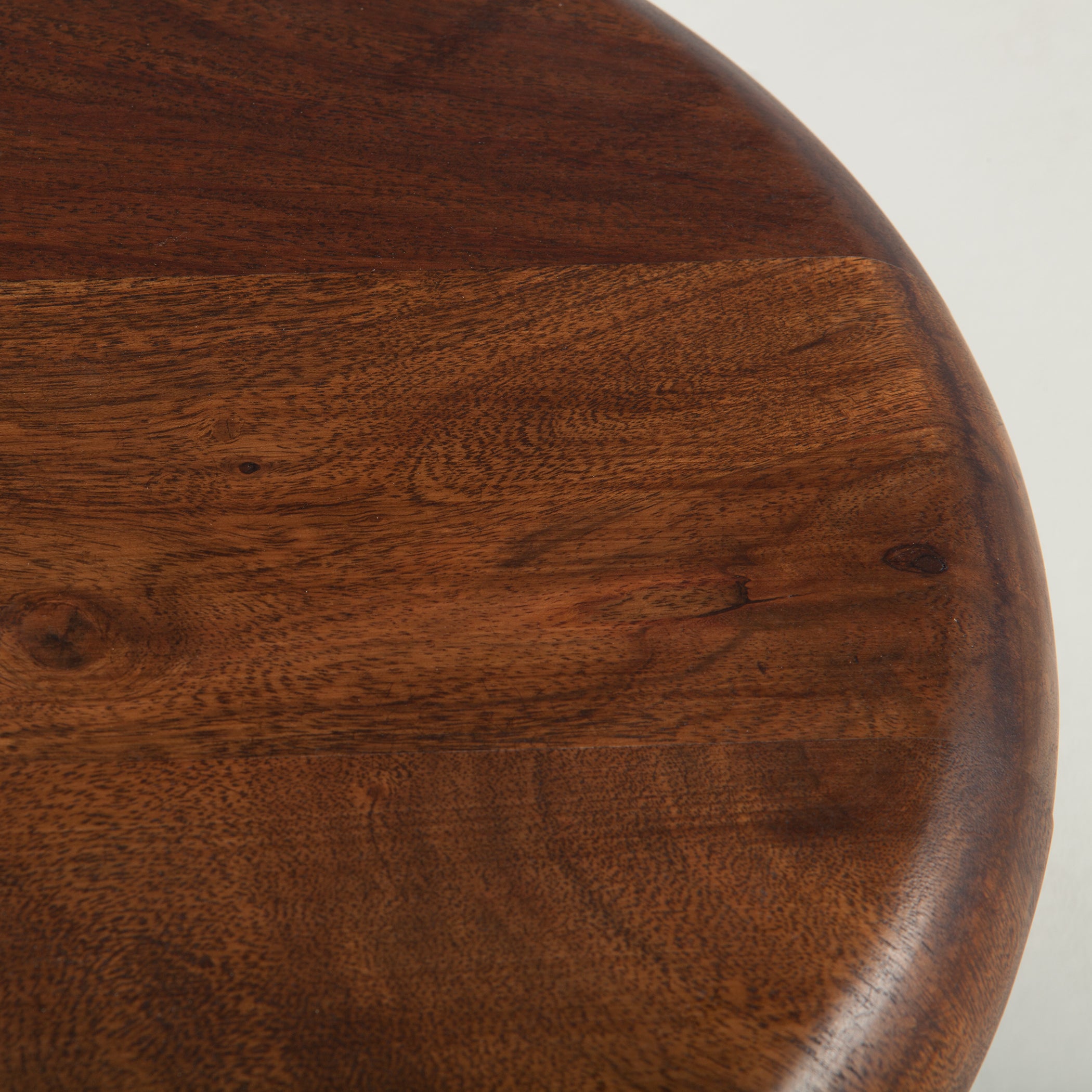 13" Walnut Adjustable Stool