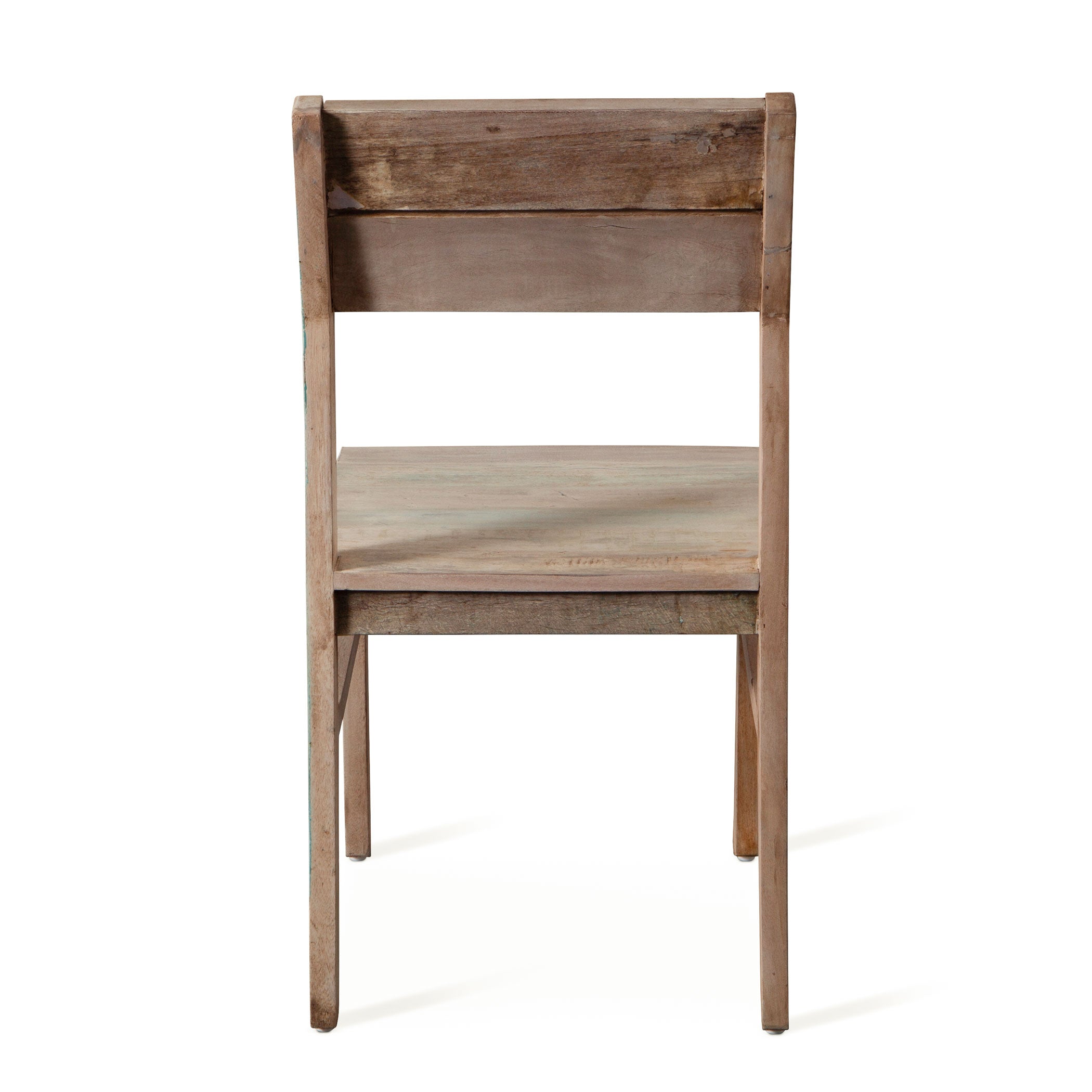 17" Dining Chair in Vintage Teal Reclaimed Wood