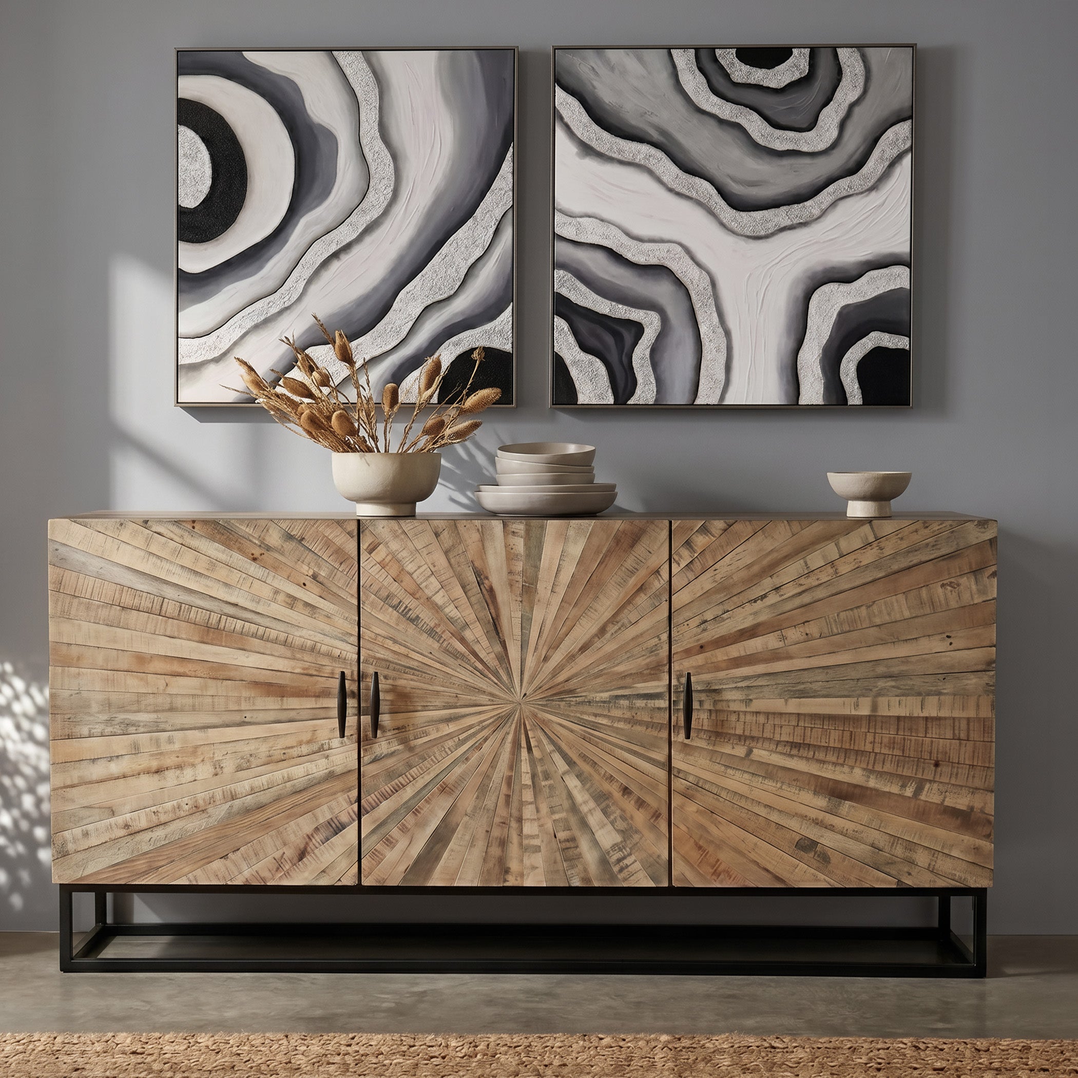 63" Reclaimed Wood Sideboard