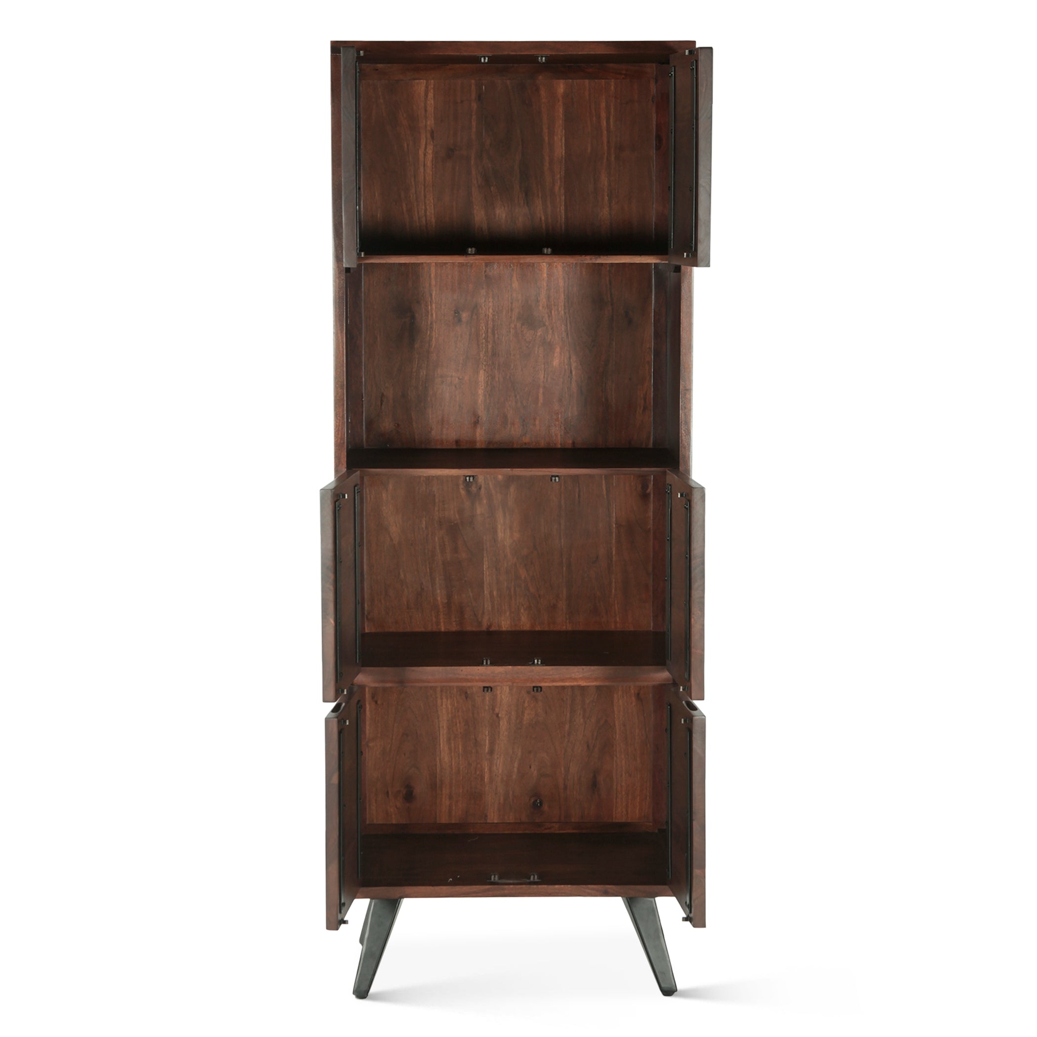 28" Walnut Bar Cabinet