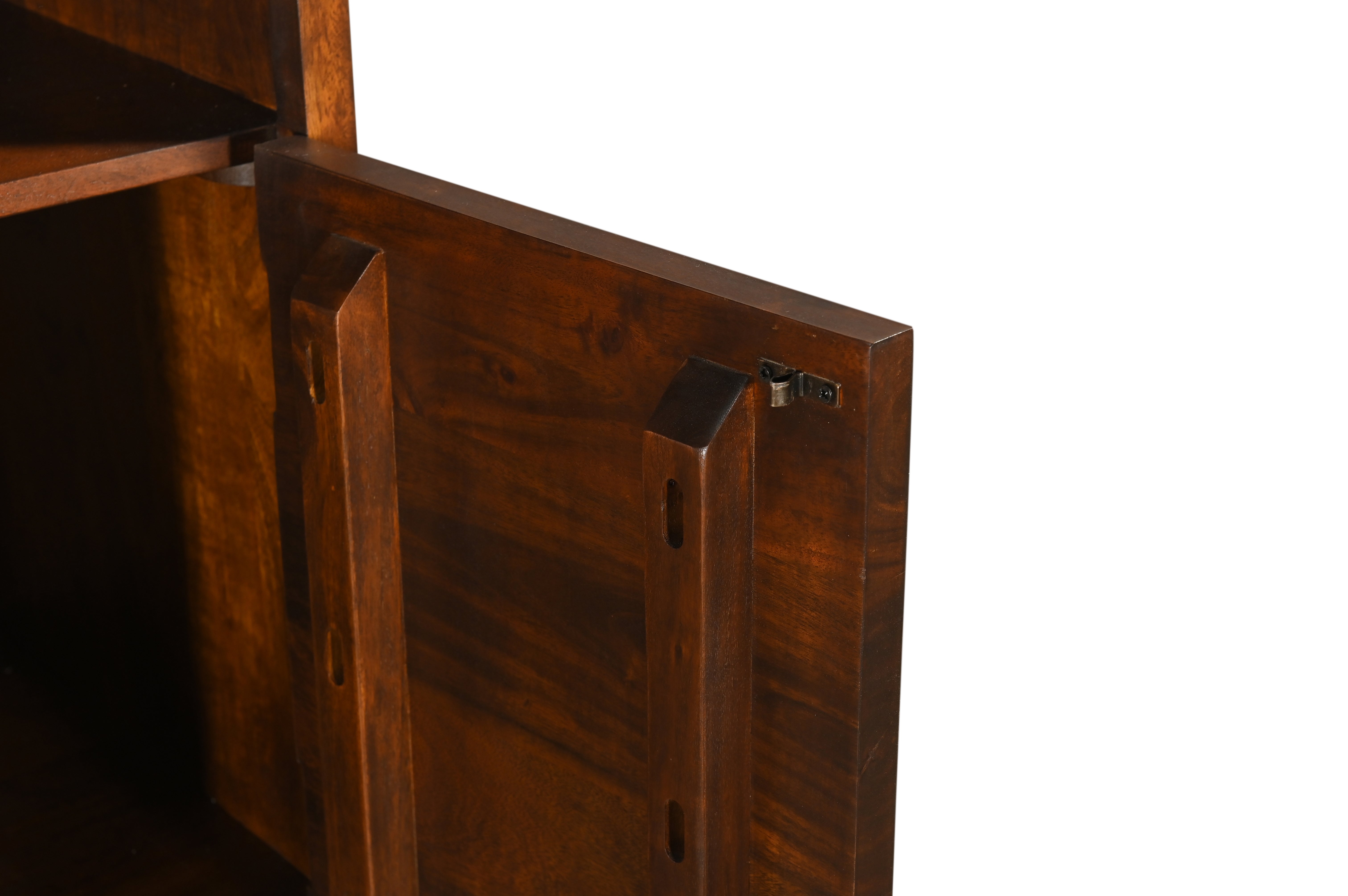 28" Walnut Bar Cabinet