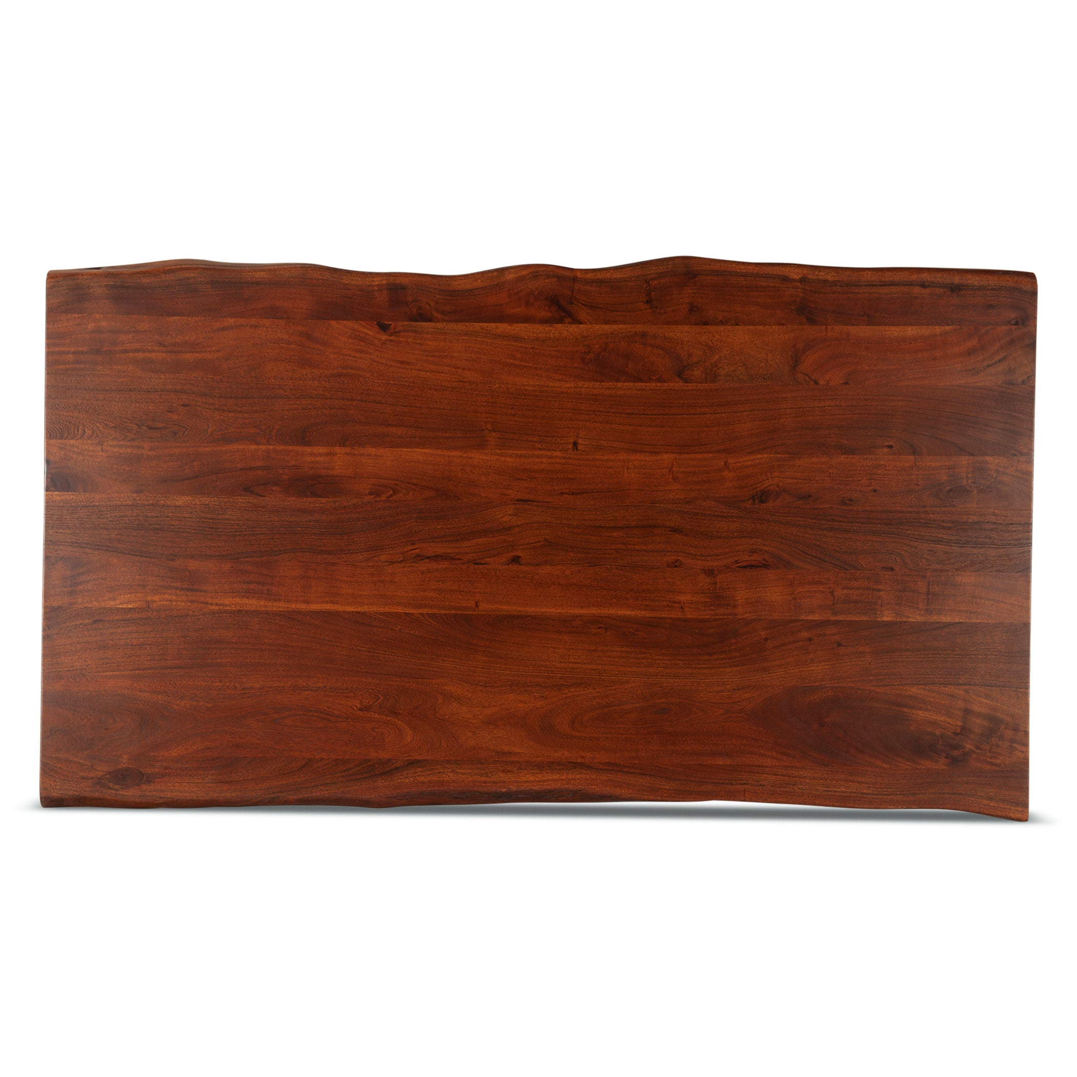 68" Walnut Live Edge Dining Table