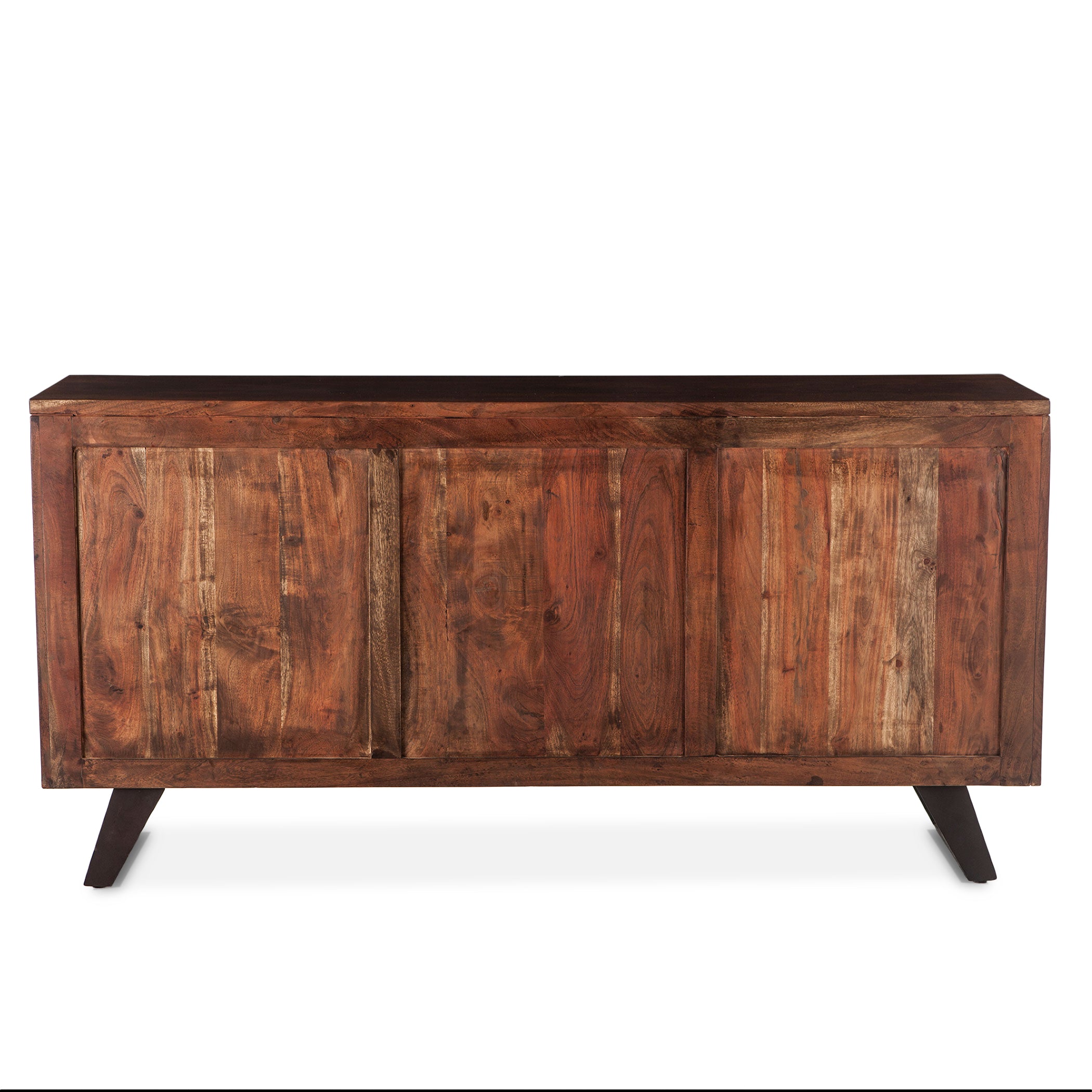 68" Walnut Acacia Wood Sideboard