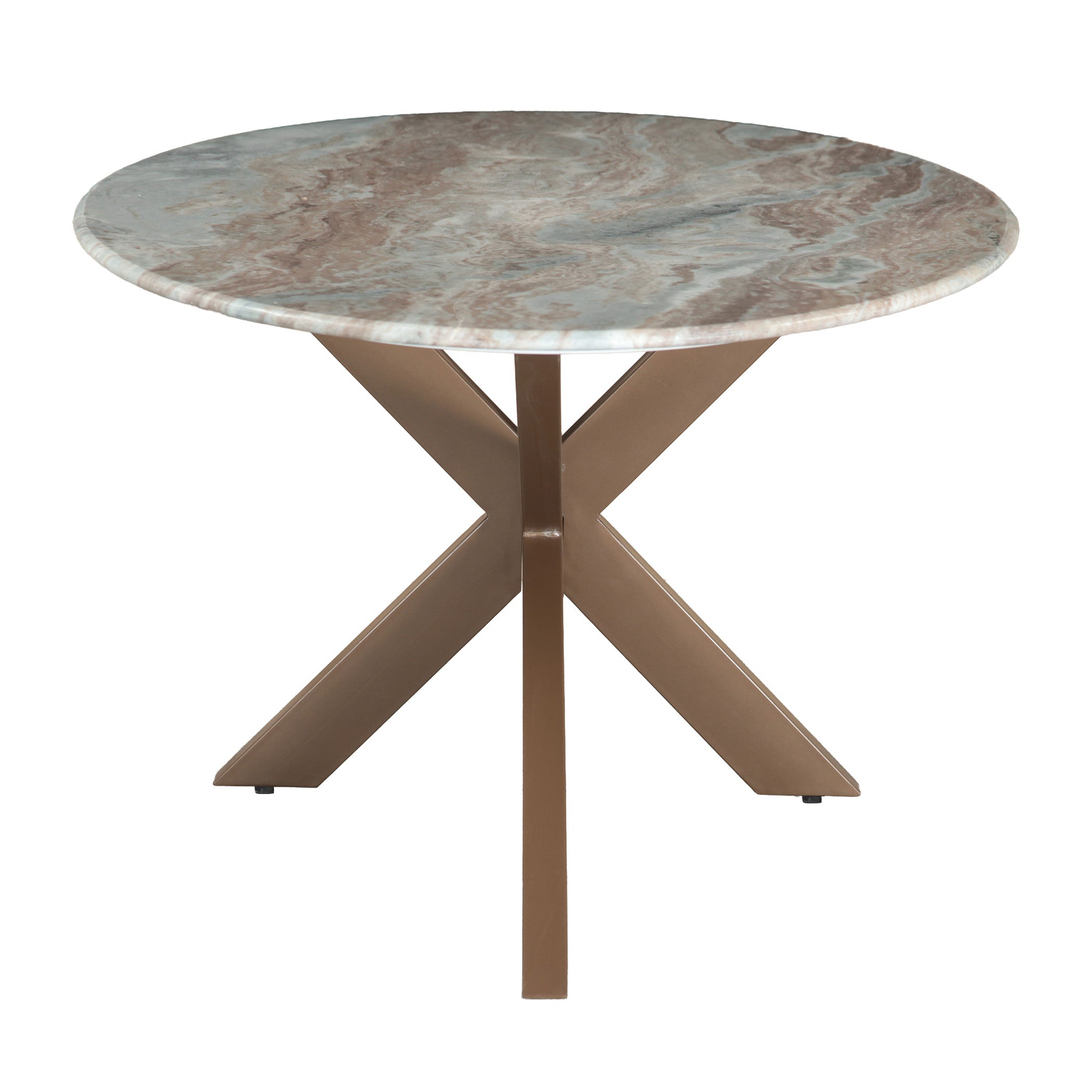 70" Sawar Marble Oval Dining Table