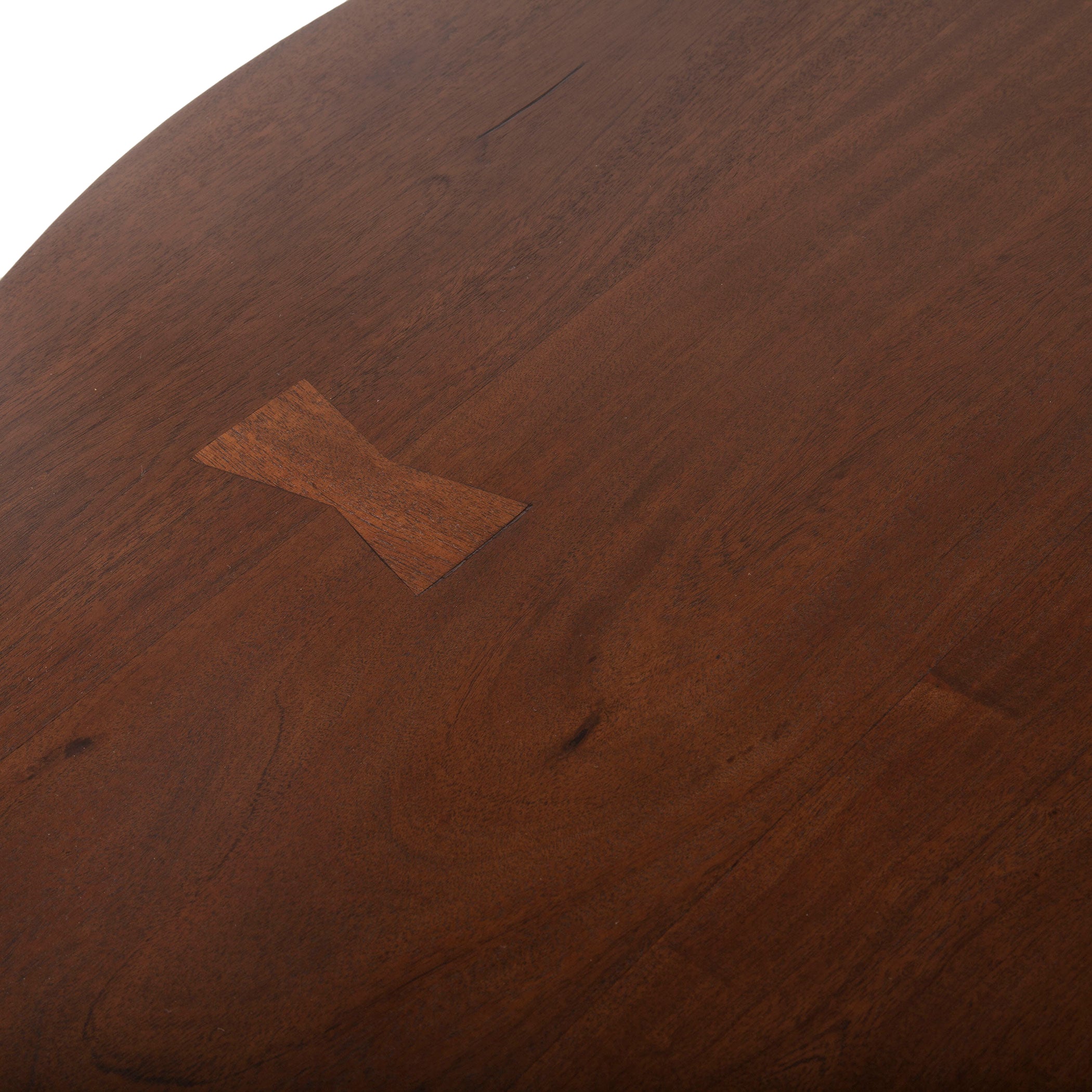 48" Walnut Round Dining Table
