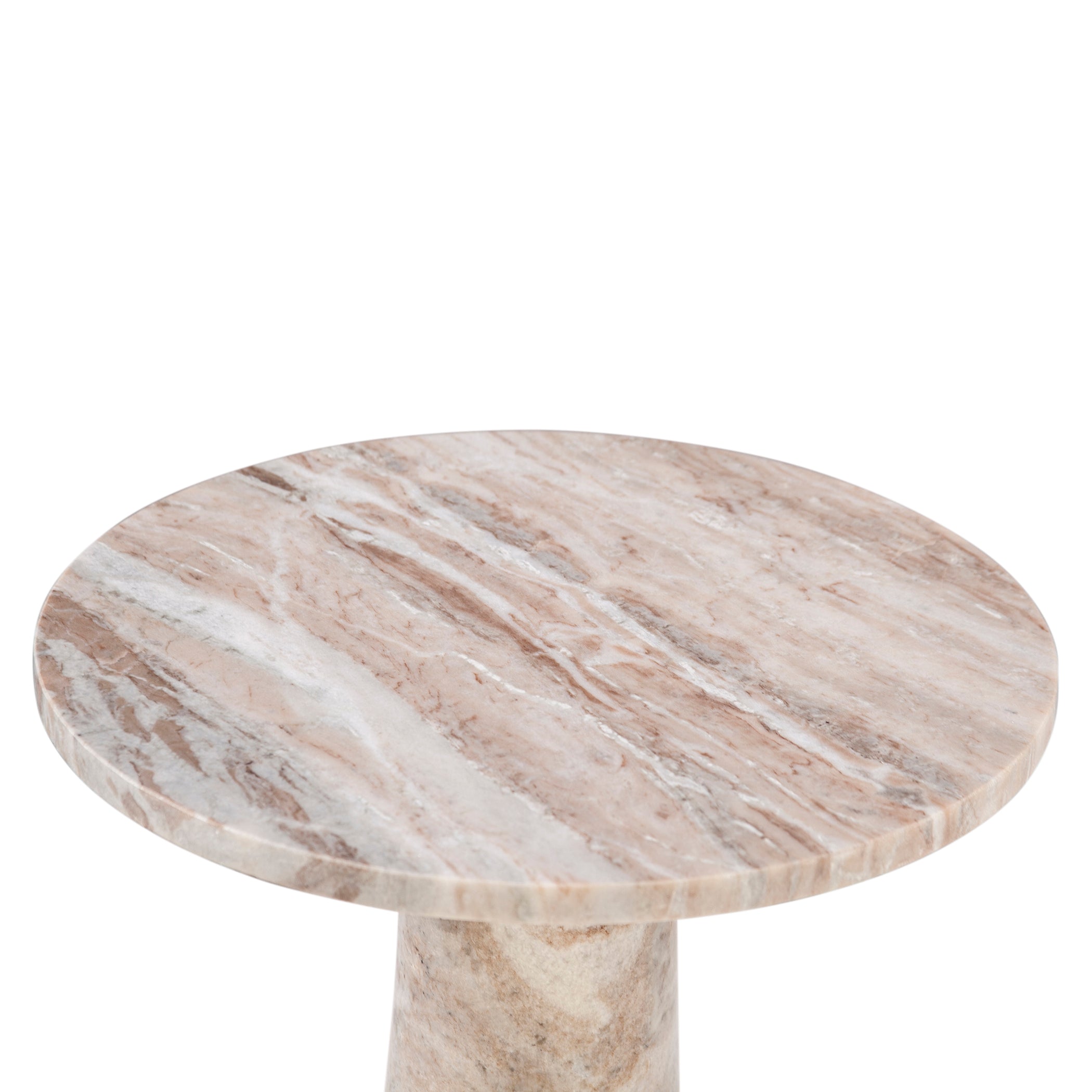 38" Brown Toronto Marble Coffee Table