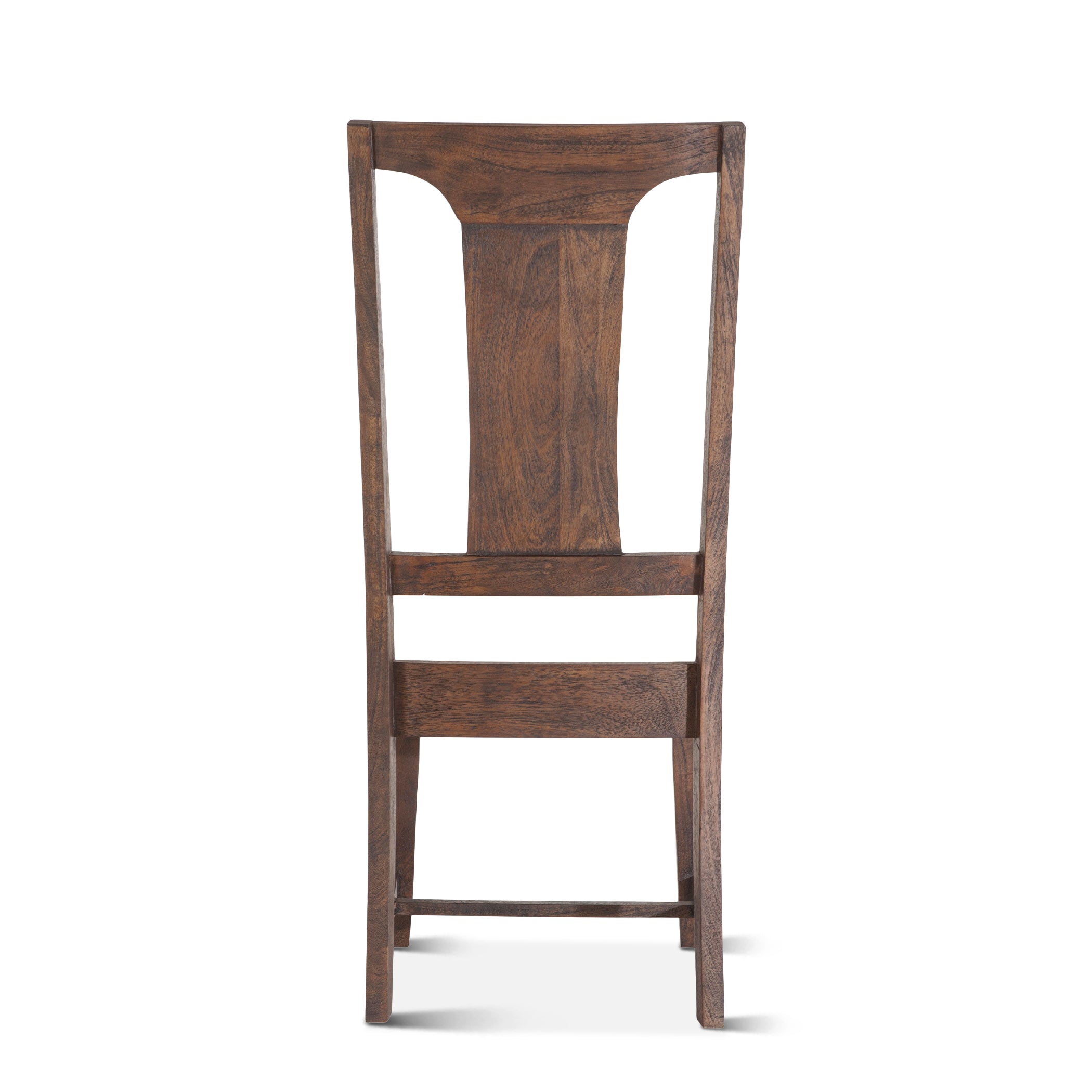 19" Weathered Mango Upholstered Dining Chair