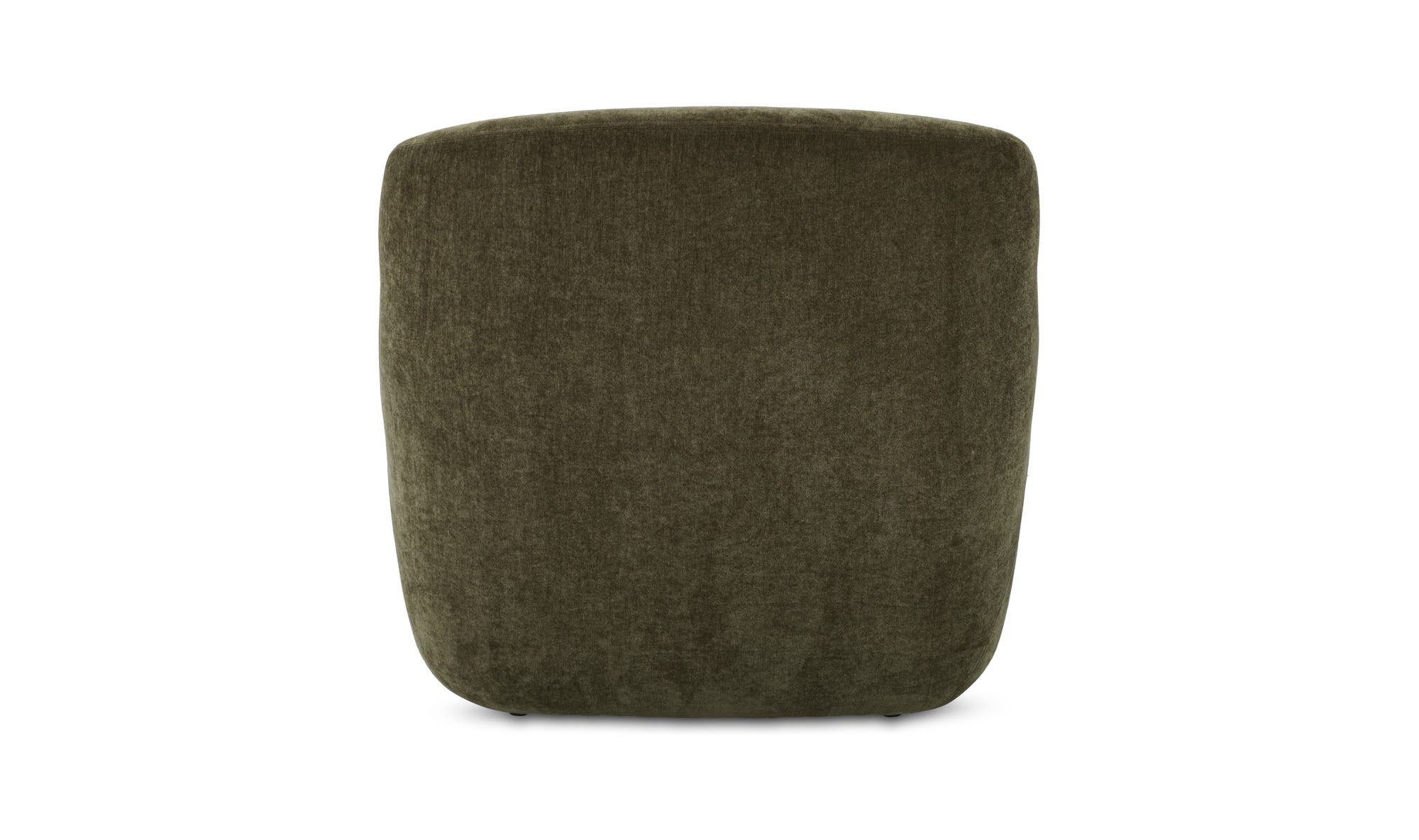35" Cedar Green Upholstered Lounge Chair