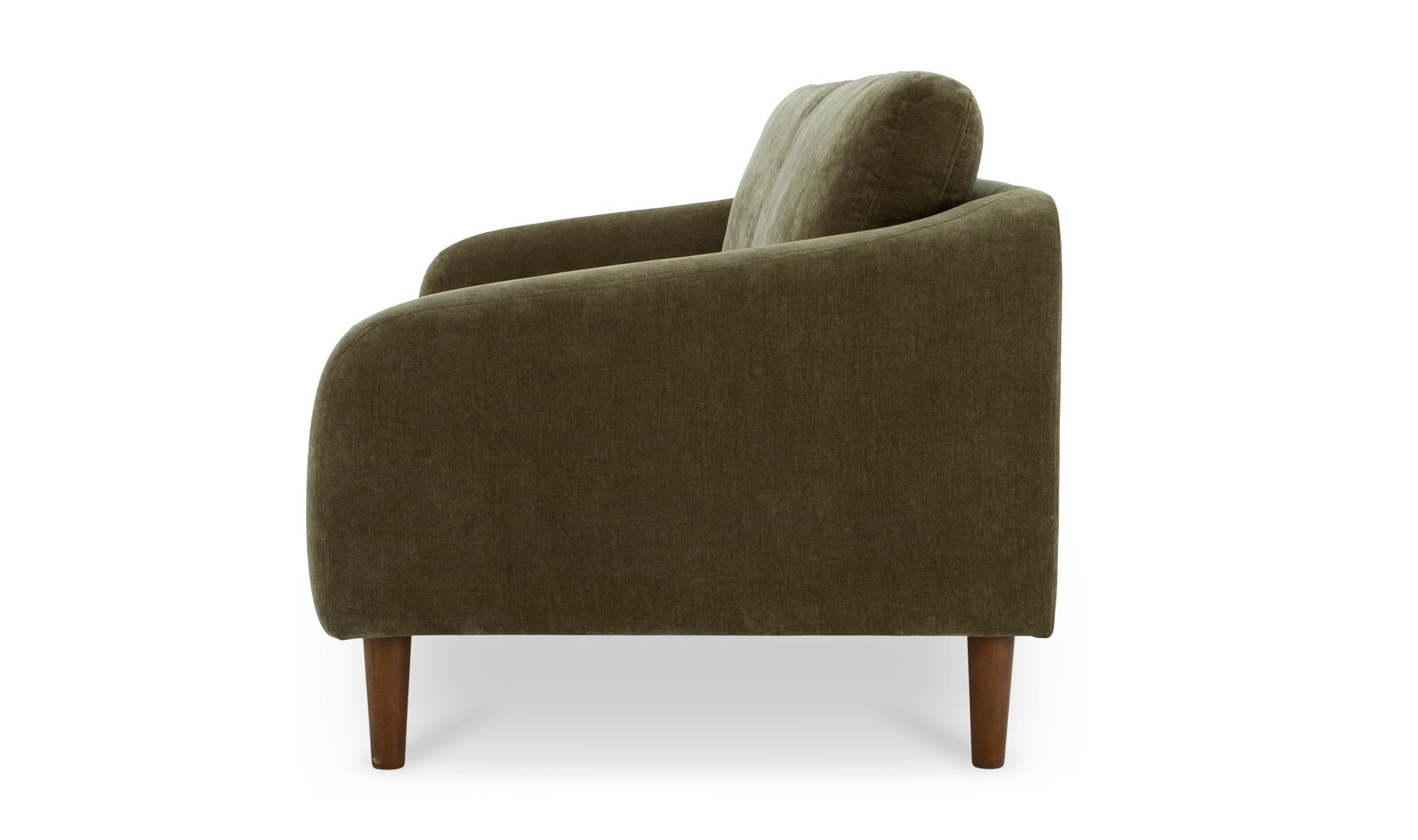 86.6" Cedar Green Upholstered Sofa