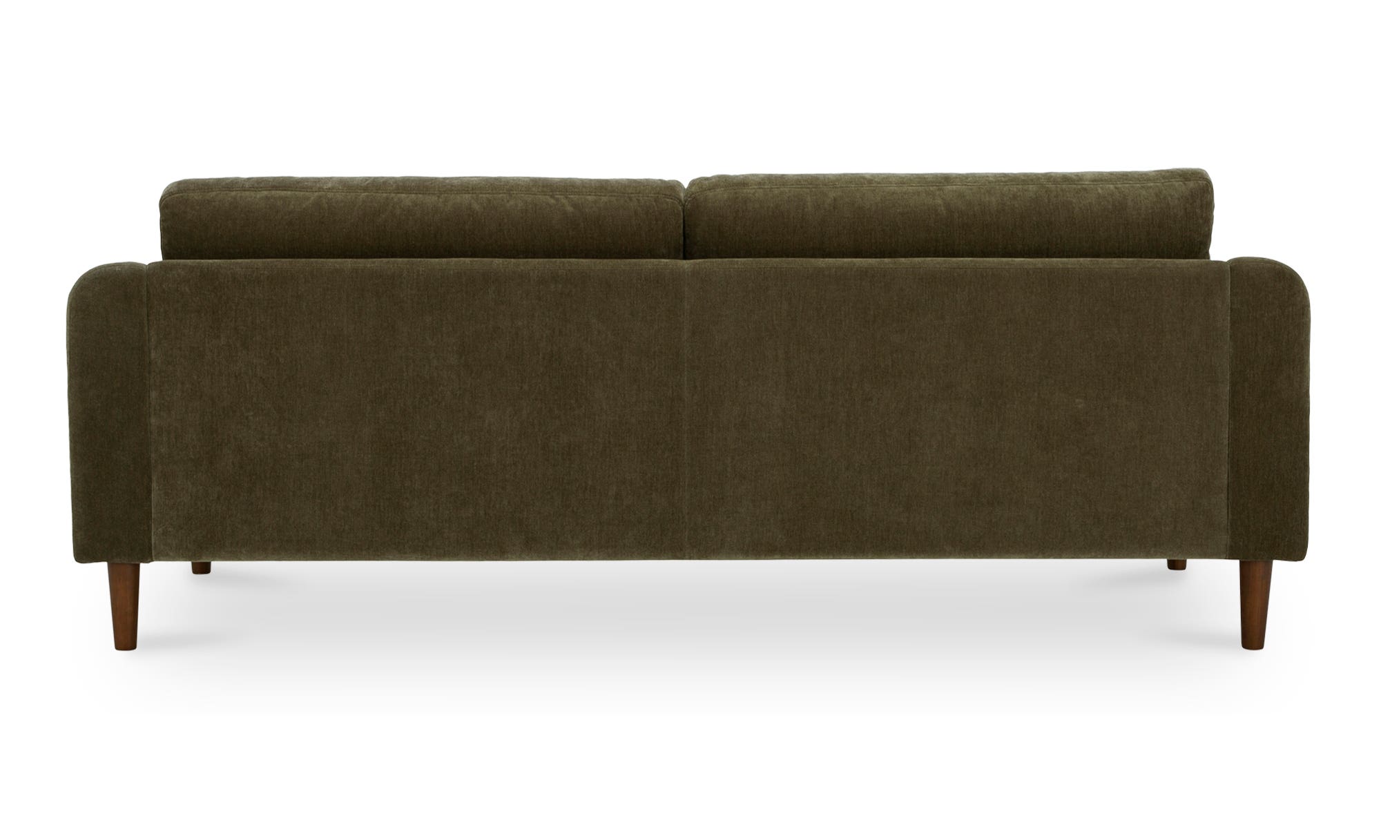 86.6" Cedar Green Upholstered Sofa
