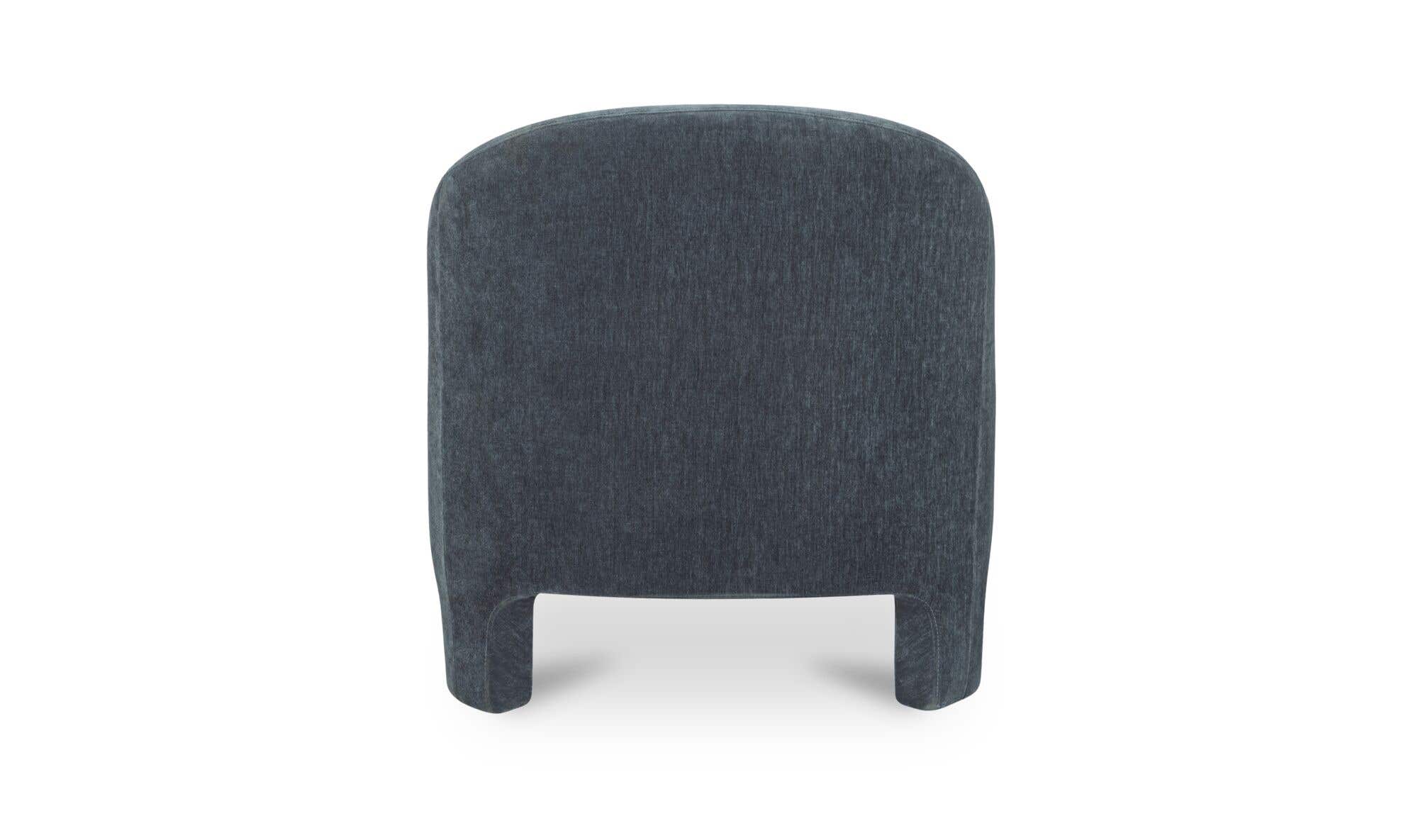 29.5" Slate Blue Upholstered Accent Chair