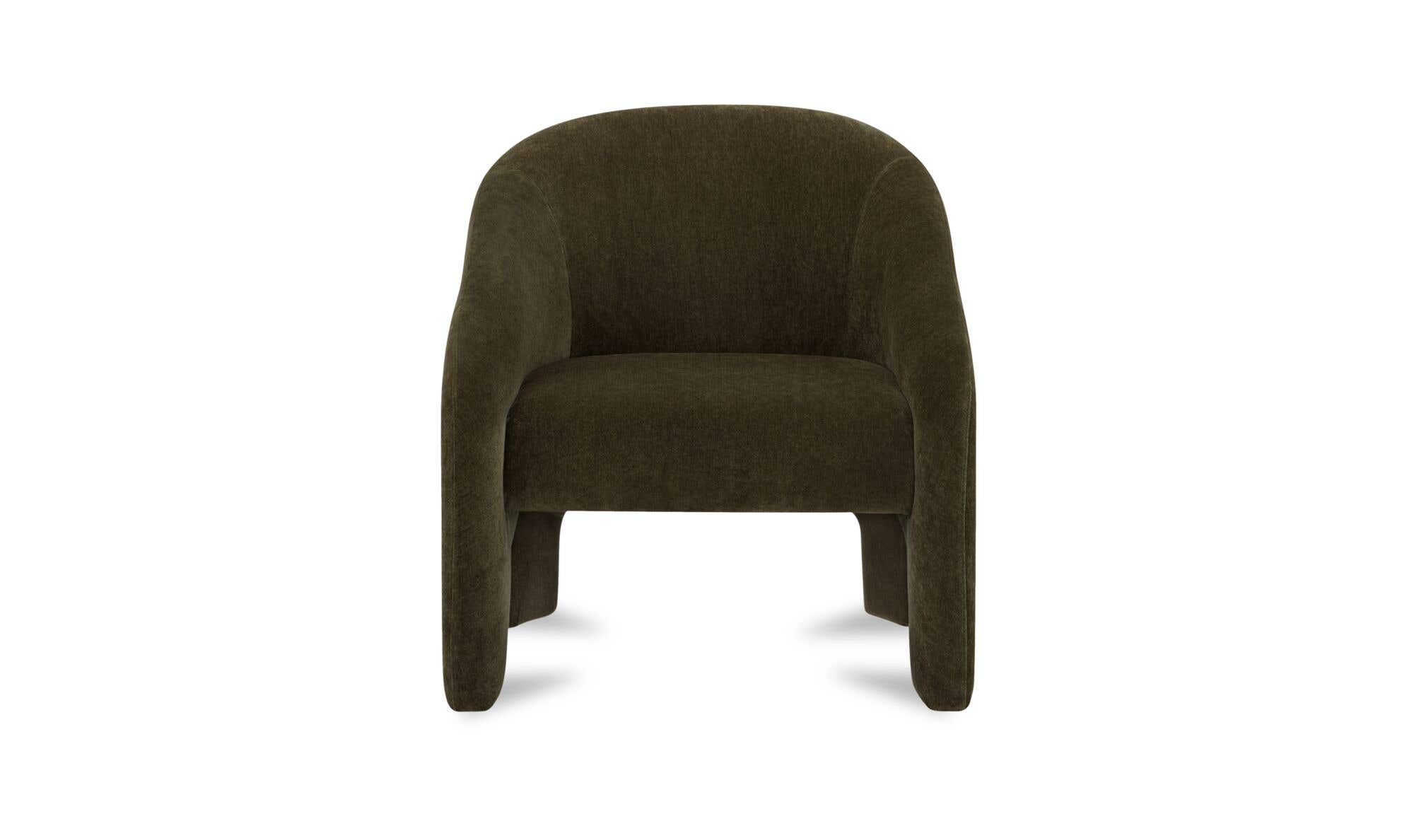 29.5" Cedar Green Upholstered Accent Chair