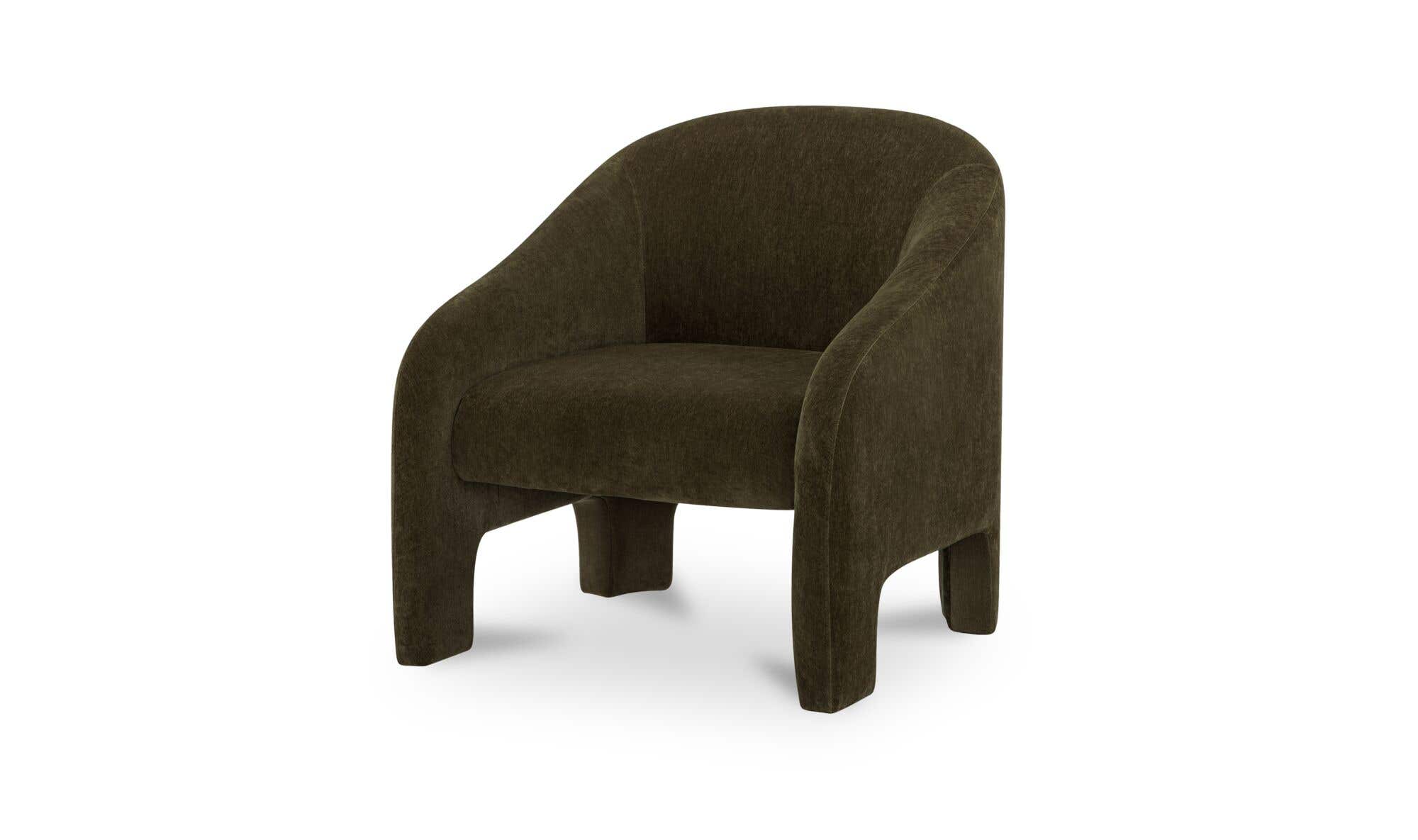 29.5" Cedar Green Upholstered Accent Chair