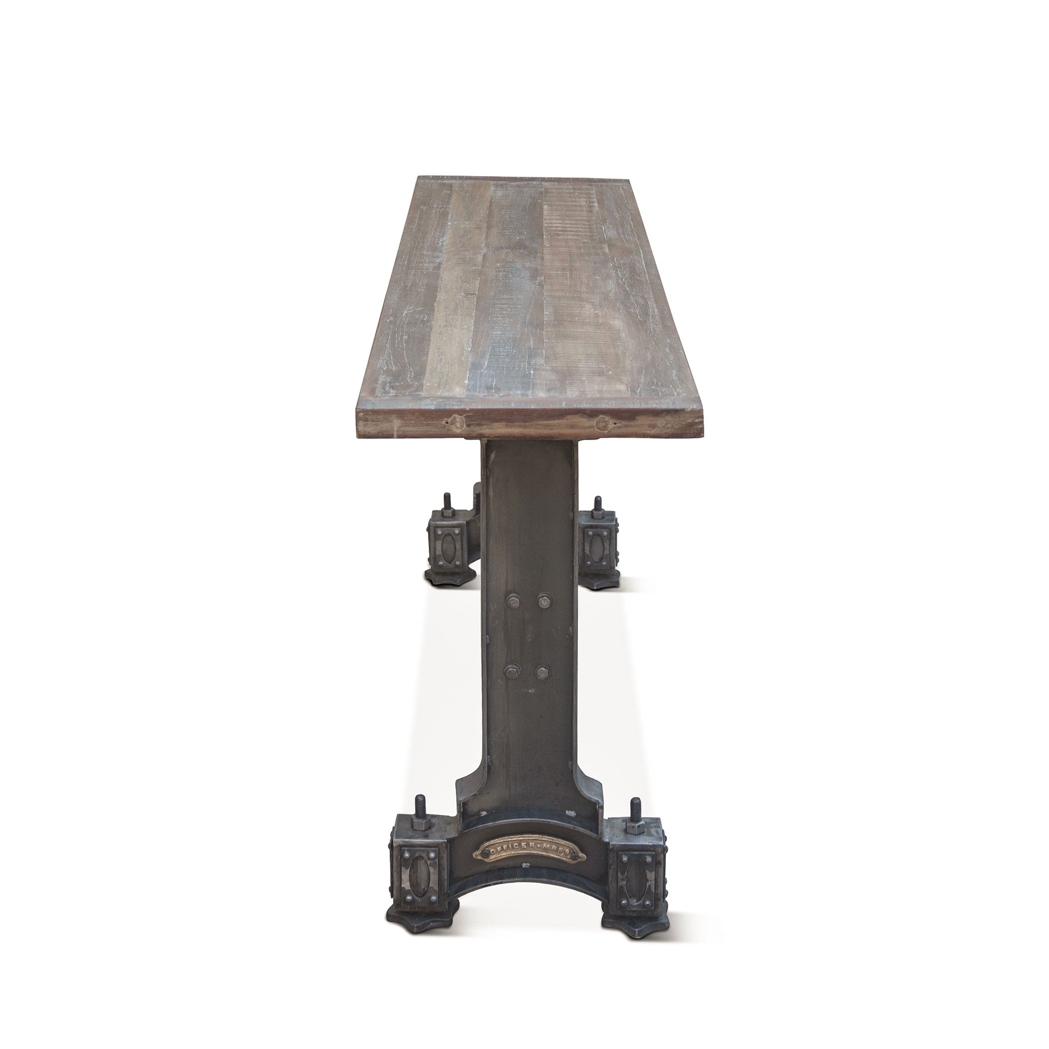 66" Reclaimed Teak Wood Console Table