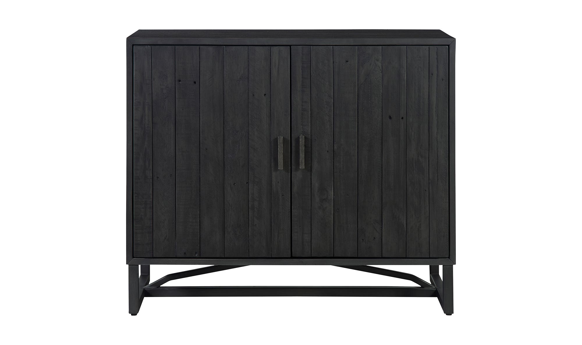 39" Black Stainless Steel Cabinet