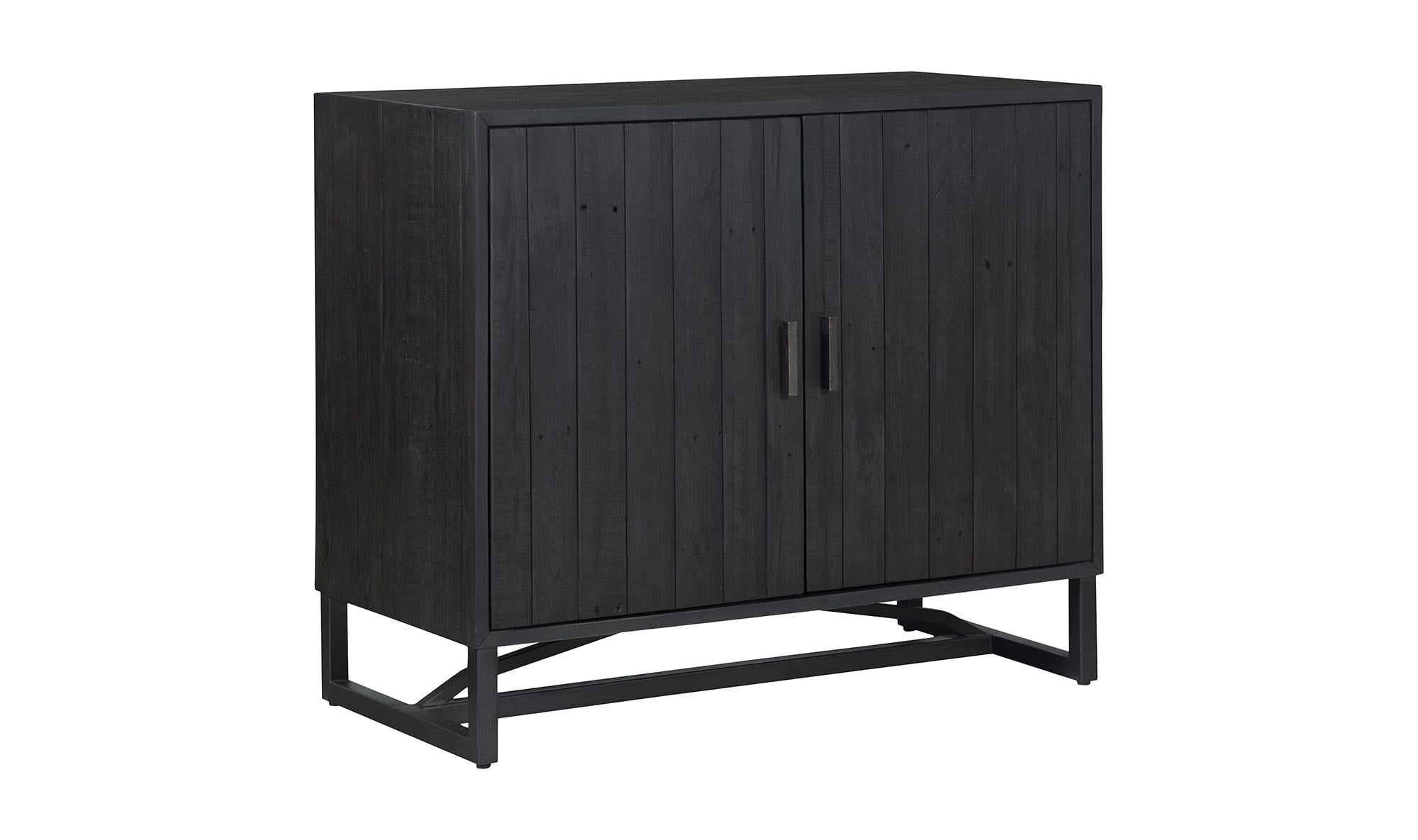39" Black Stainless Steel Cabinet