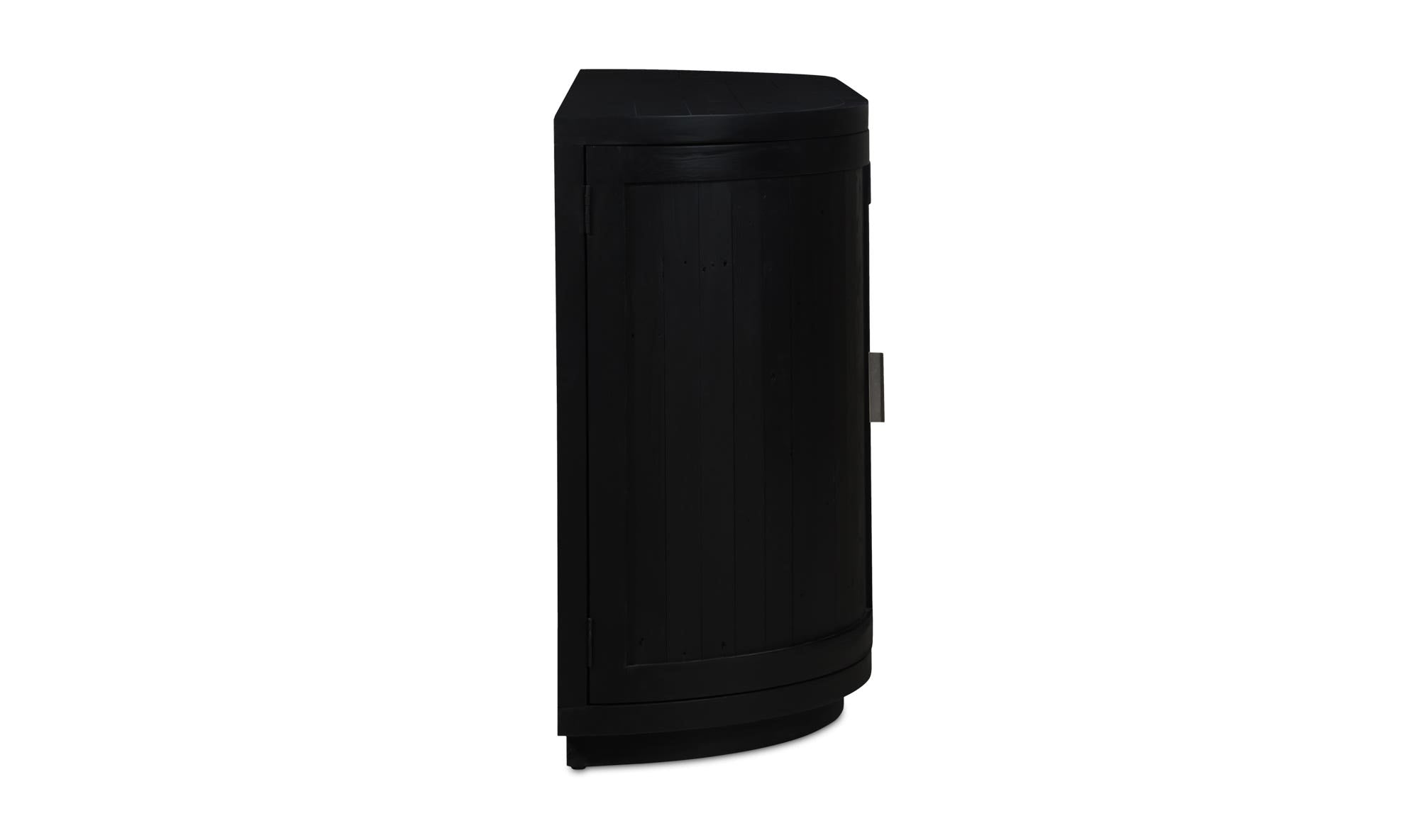 71" Black Wood Sideboard