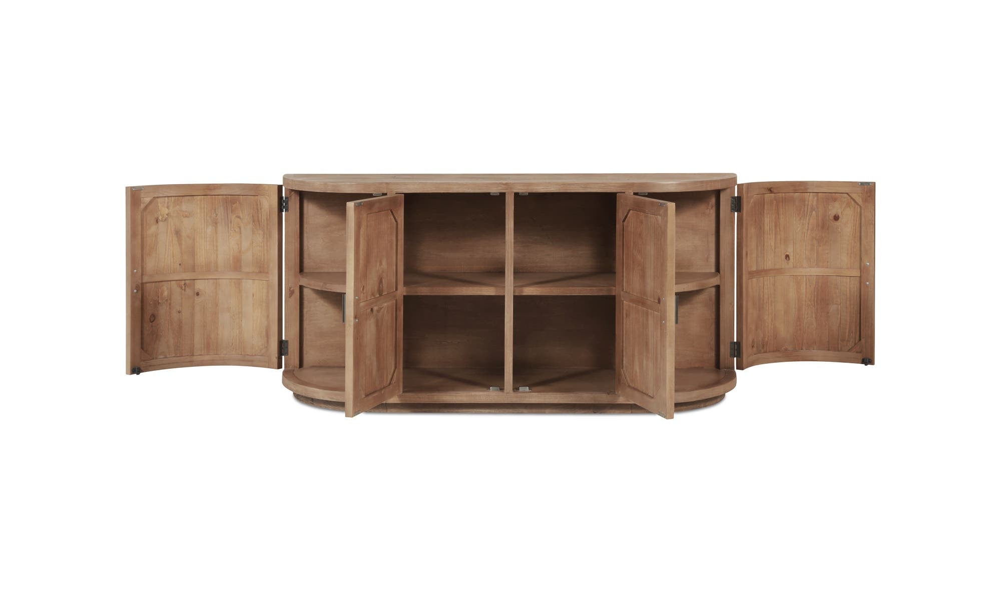 71" Natural Wood Sideboard