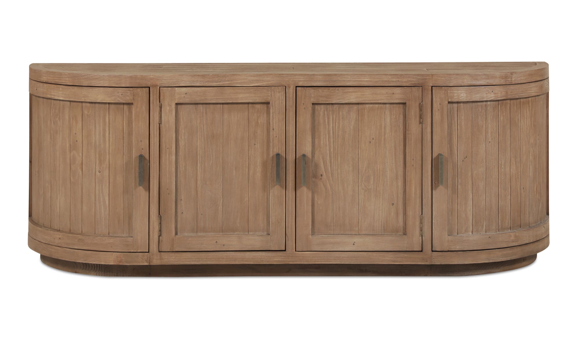 70.9" Natural Wood Cabinet