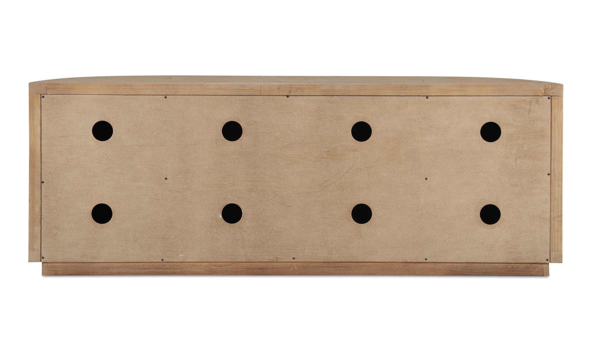 70.9" Natural Wood Cabinet